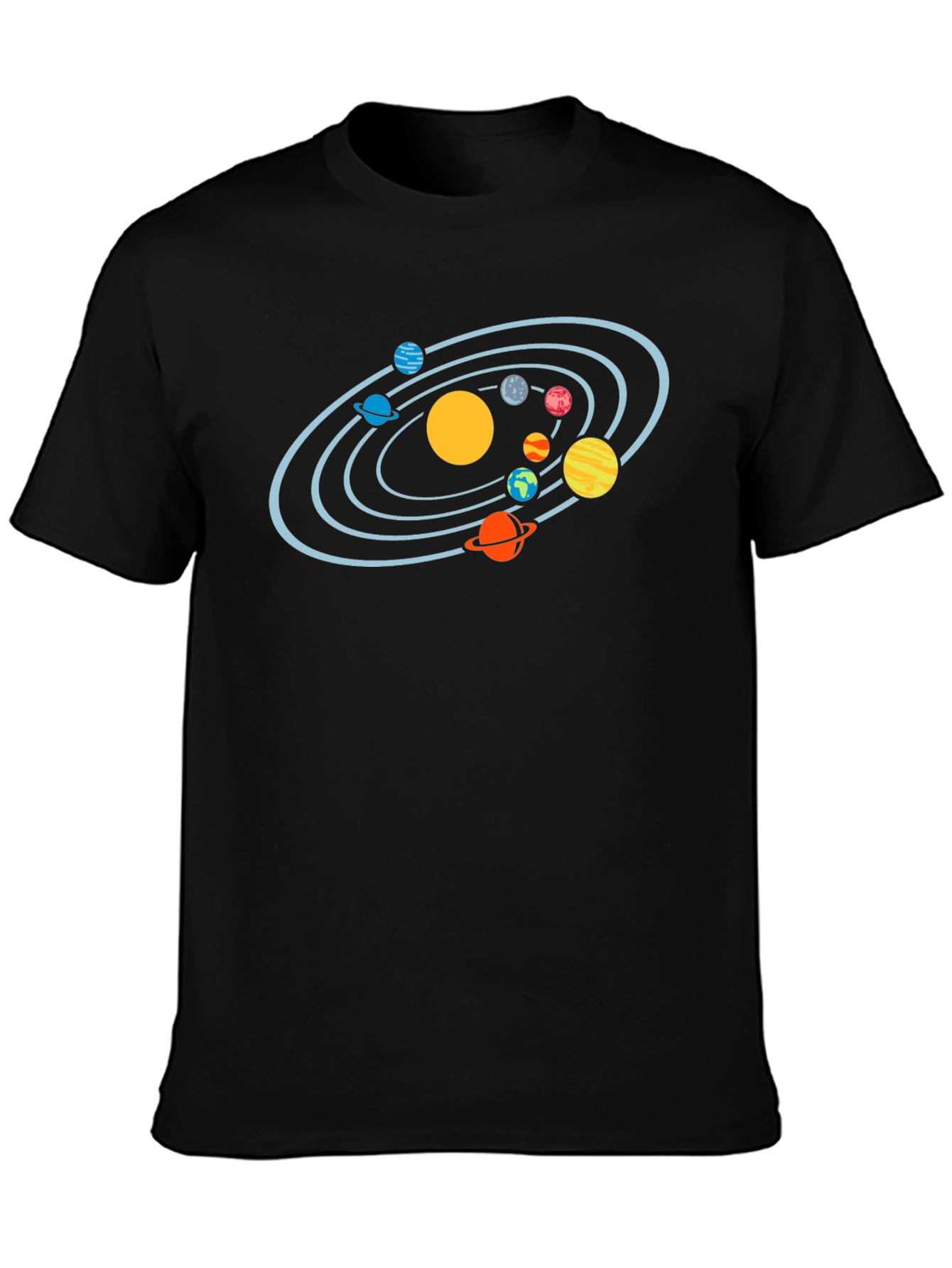Solar System Graphic T-Shirt - Astronomy Tee