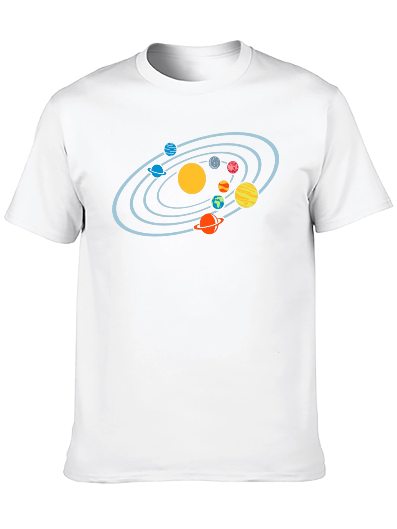 Solar System Graphic T-Shirt - Astronomy Tee