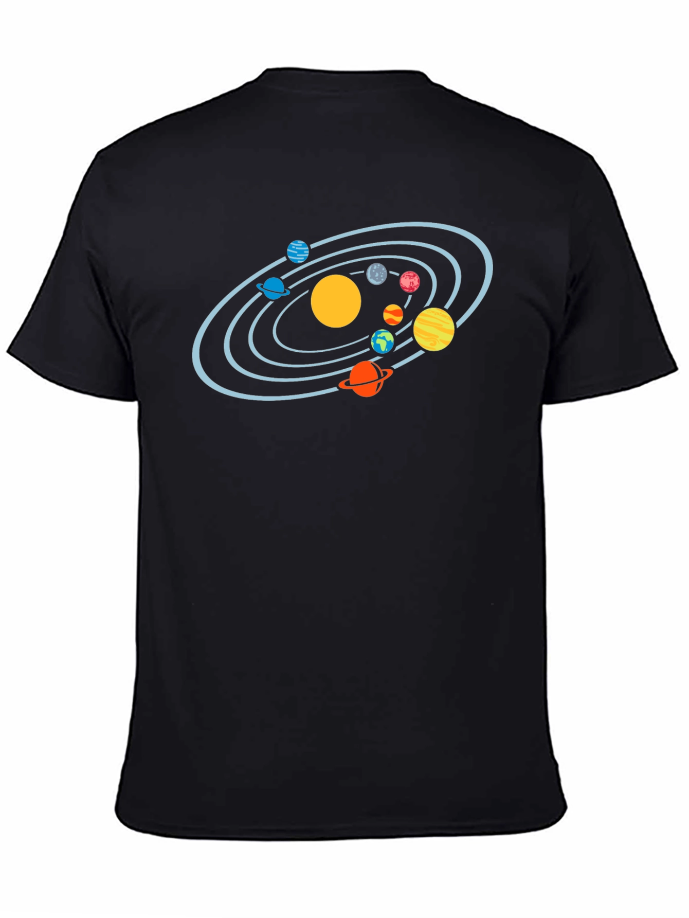 Solar System Graphic T-Shirt - Astronomy Tee