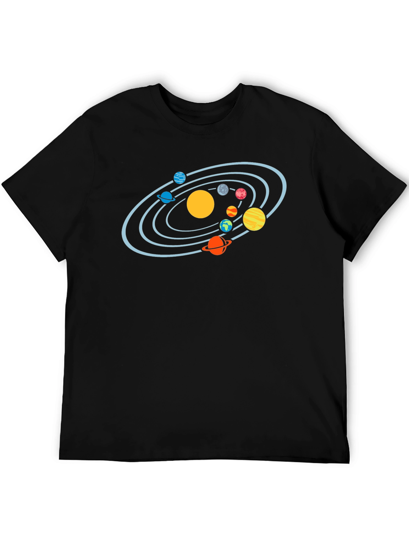 Solar System Graphic T-Shirt - Astronomy Tee