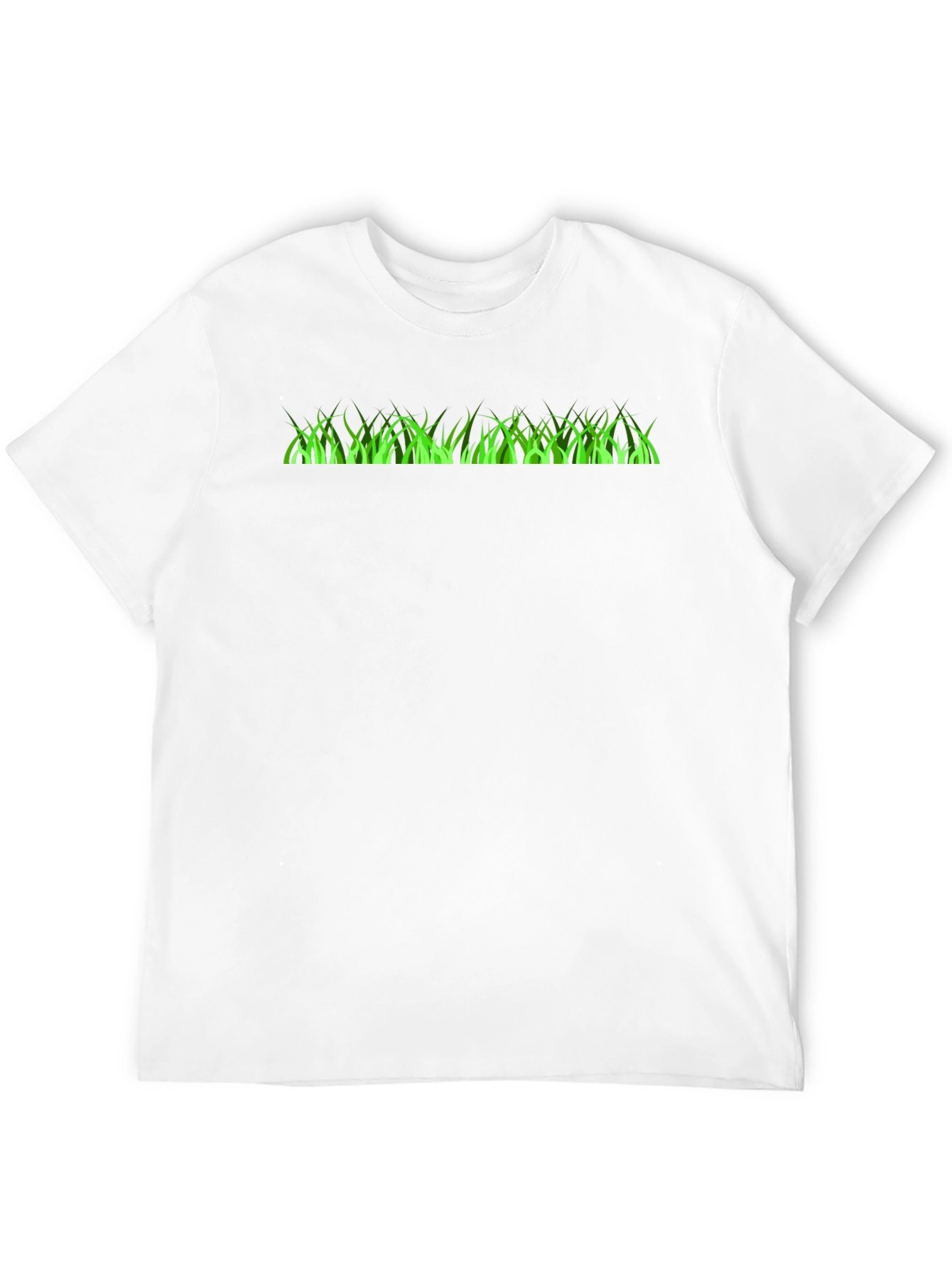 Grass Graphic Black T-Shirt
