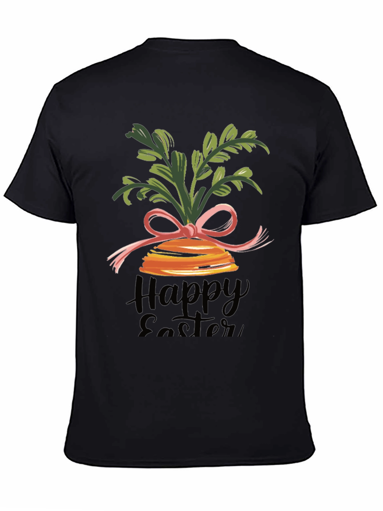 Happy Easter Carrot Bow T-Shirt