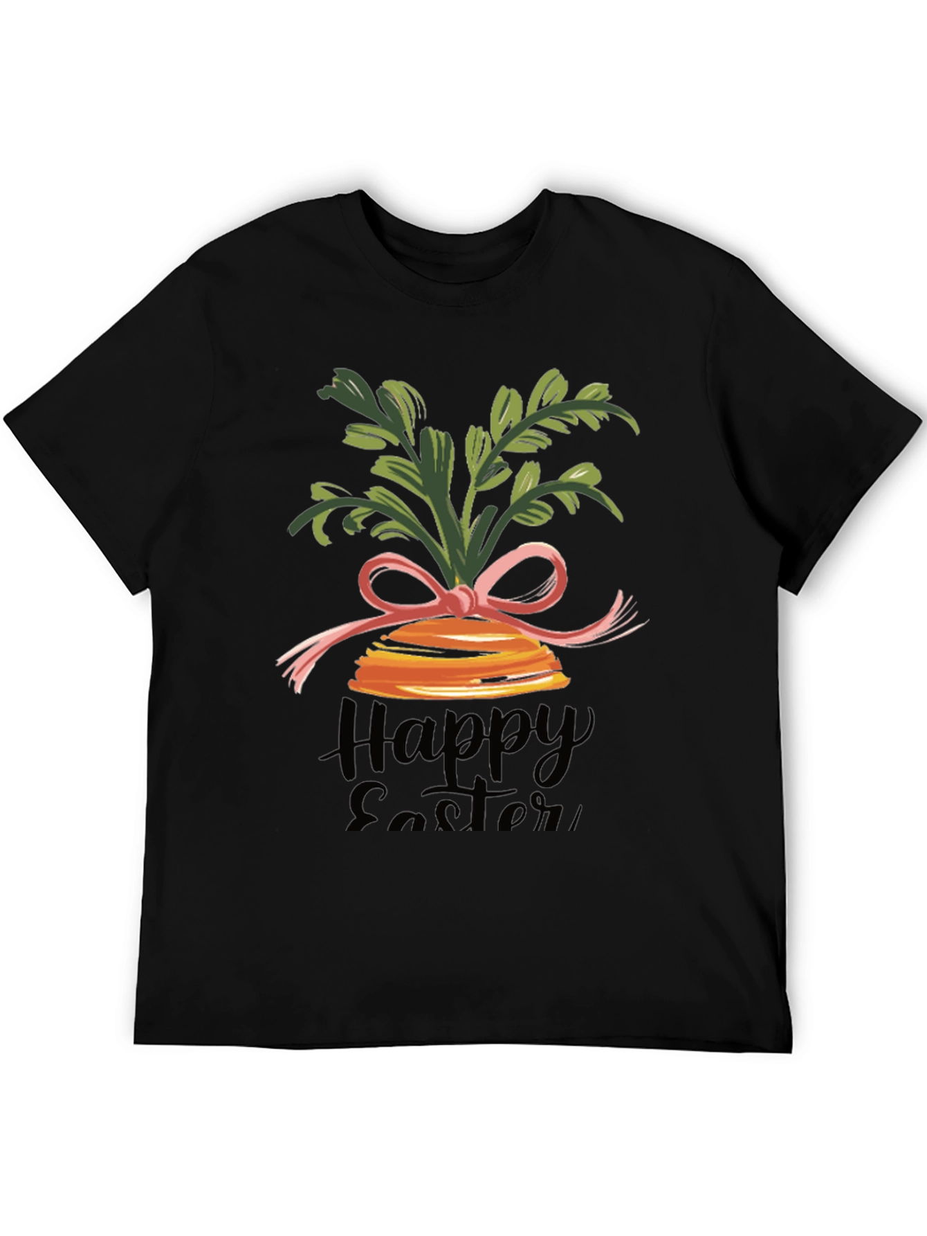 Happy Easter Carrot Bow T-Shirt