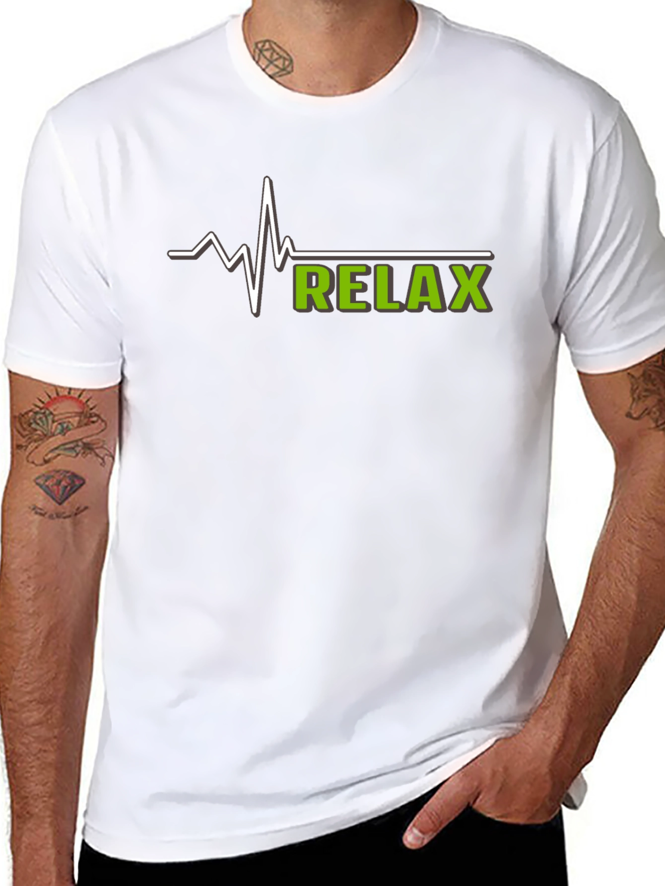 Relax Heartbeat T-Shirt - Casual Comfort
