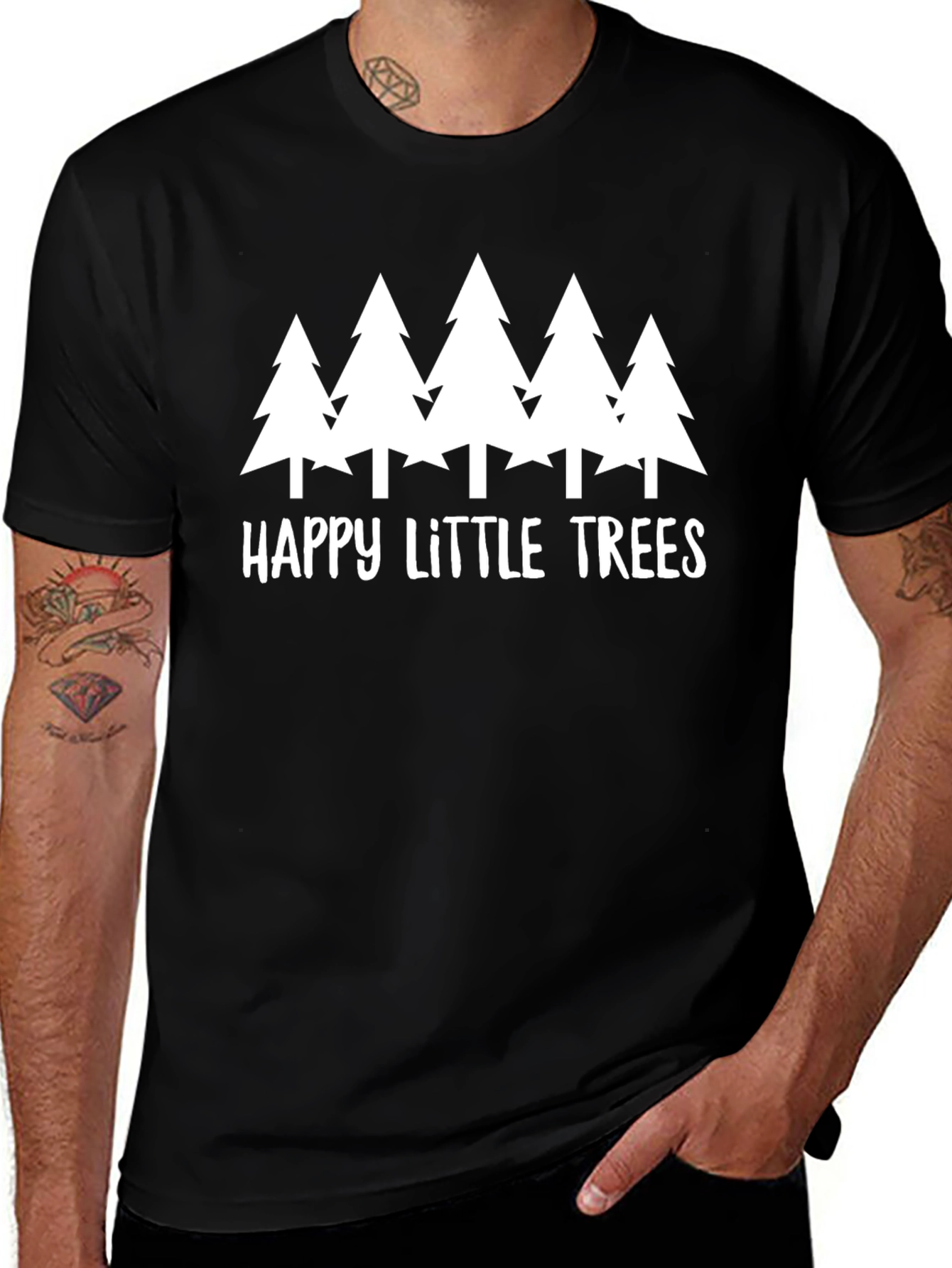Happy Little Trees Graphic Tee