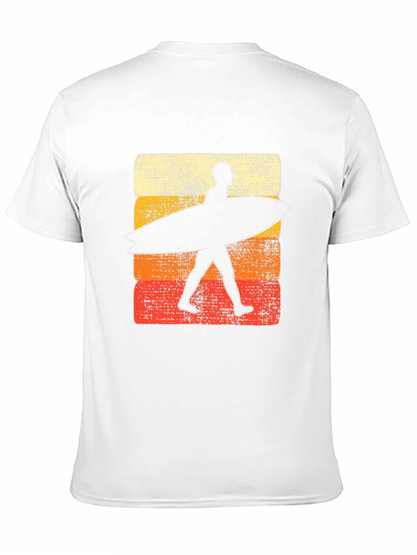 Retro Surfer Graphic Tee - Black