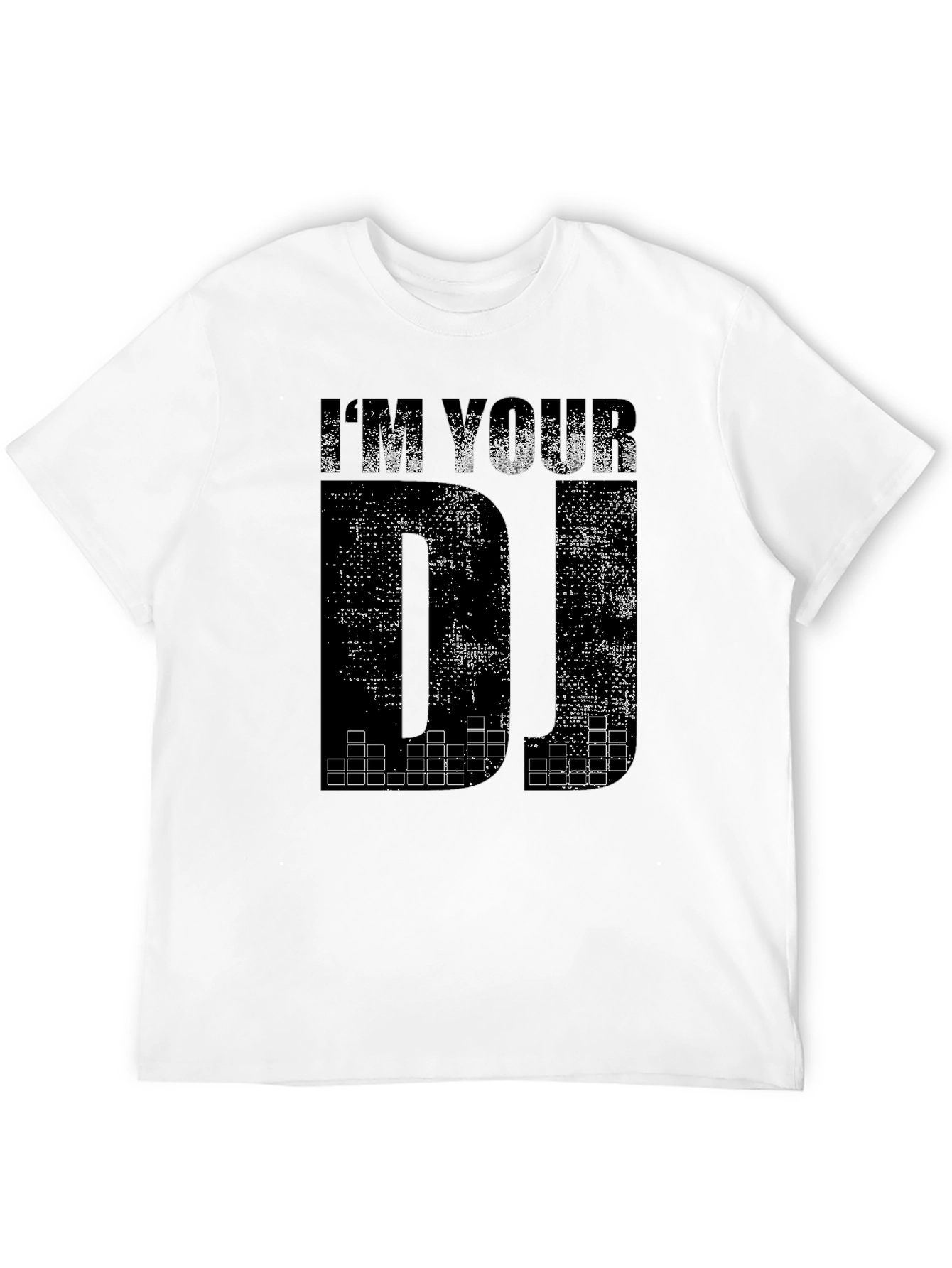 Im Your DJ Graphic Print Crew Neck T-Shirt