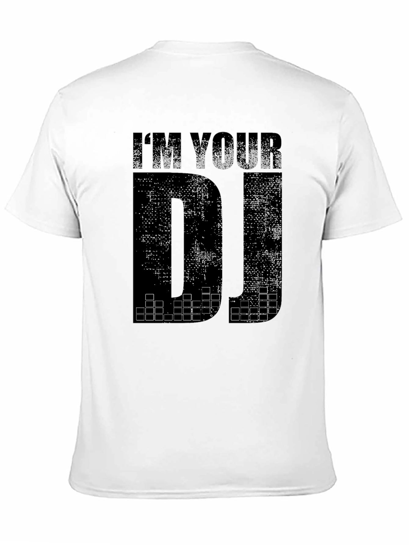 Im Your DJ Graphic Print Crew Neck T-Shirt