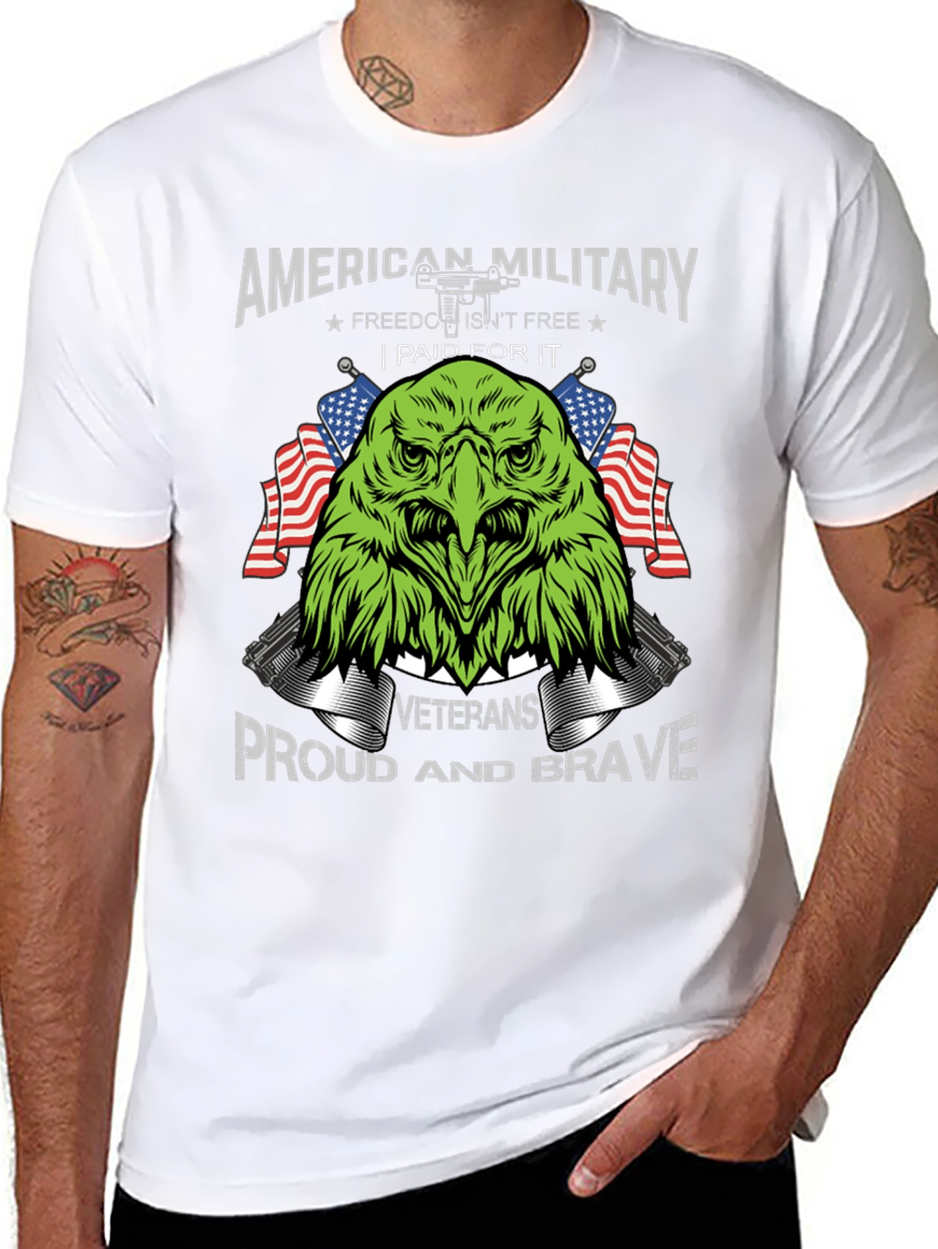American Military Veteran Pride T-Shirt