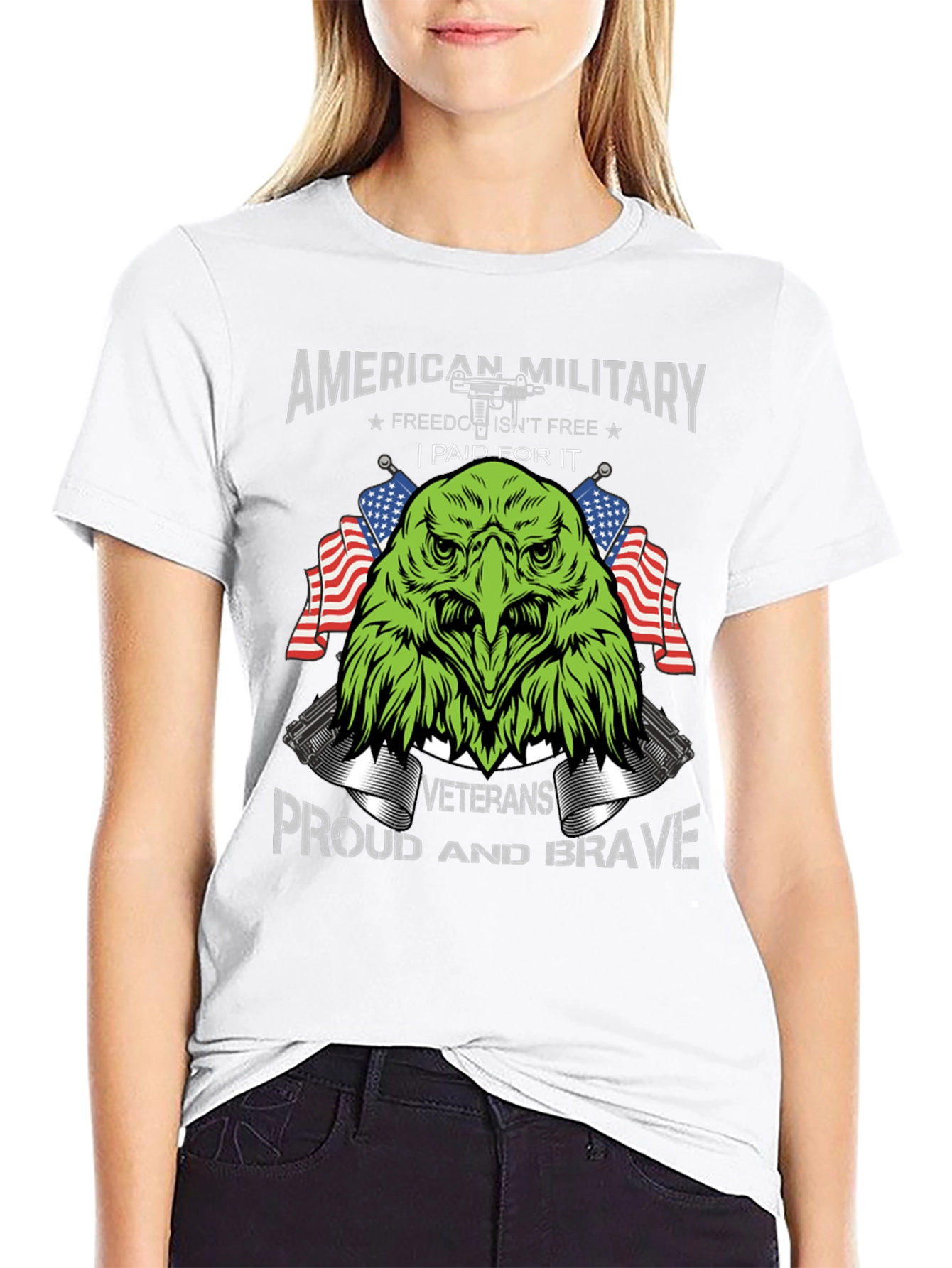 American Military Veteran Pride T-Shirt