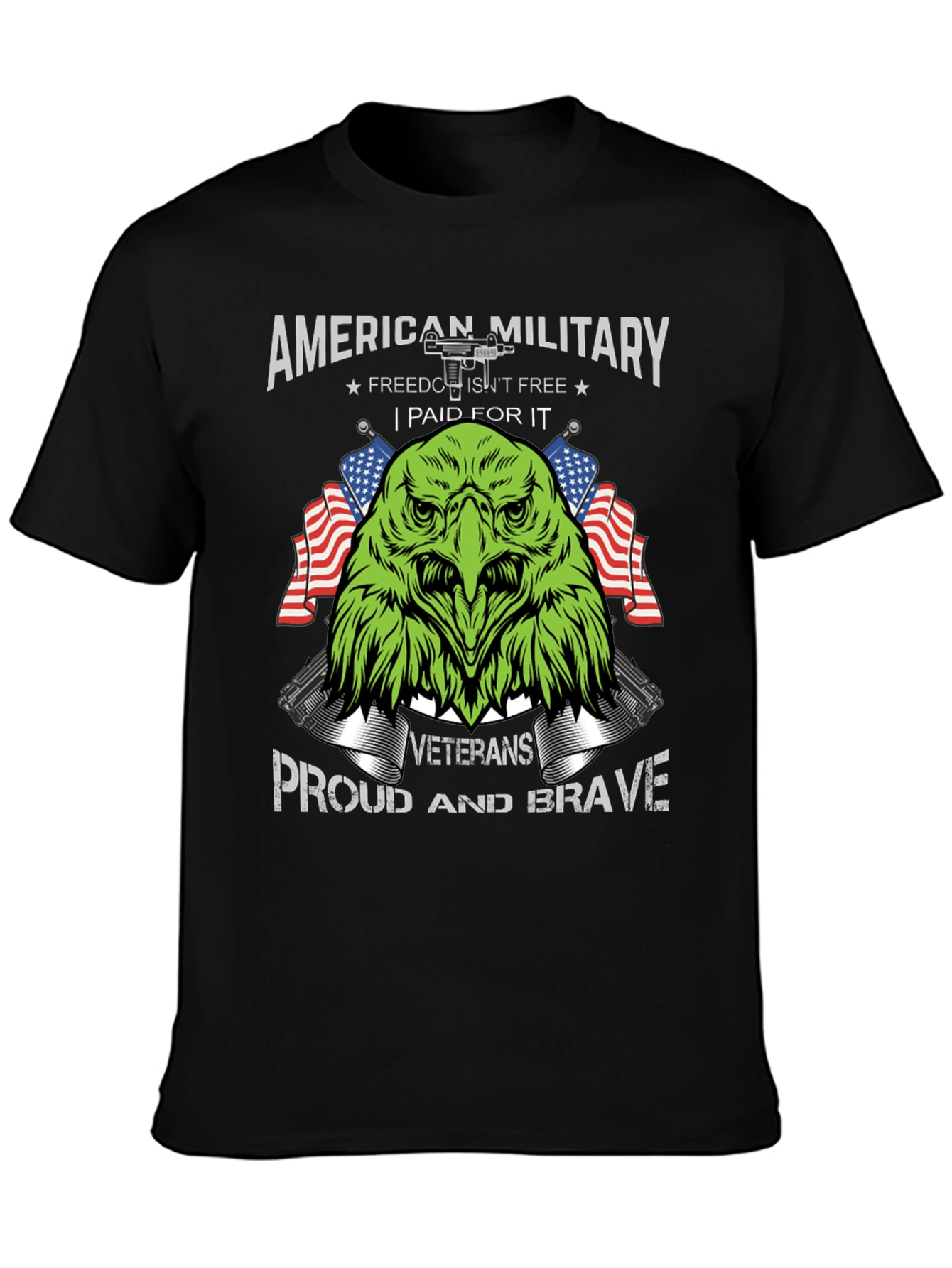 American Military Veteran Pride T-Shirt