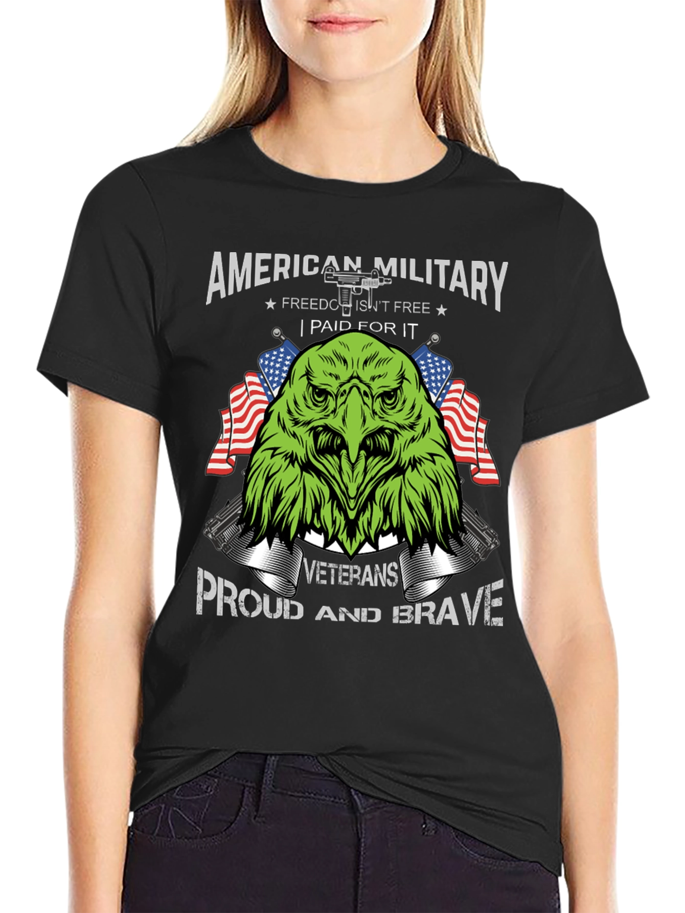 American Military Veteran Pride T-Shirt
