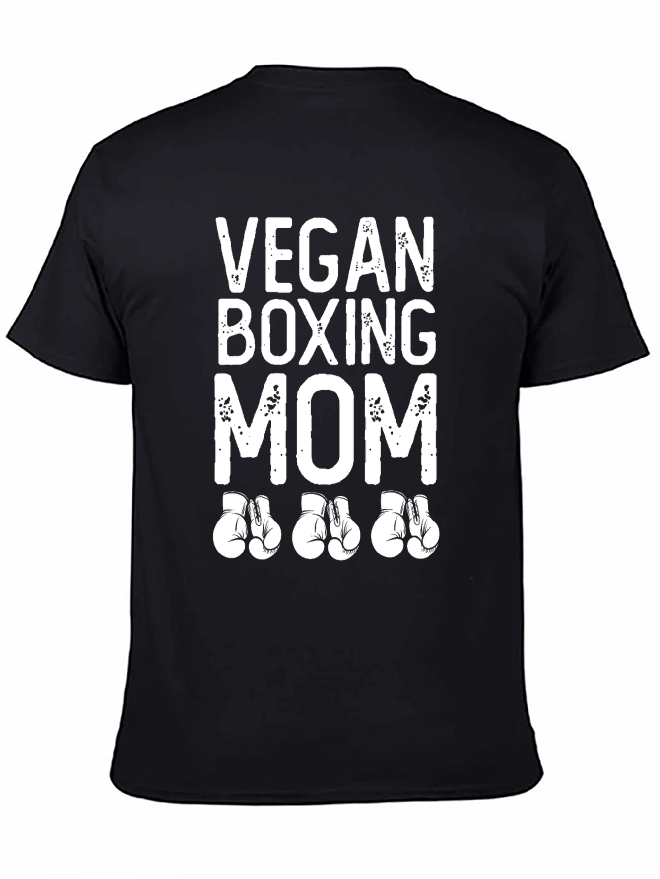 Vegan Boxing Mom T-Shirt