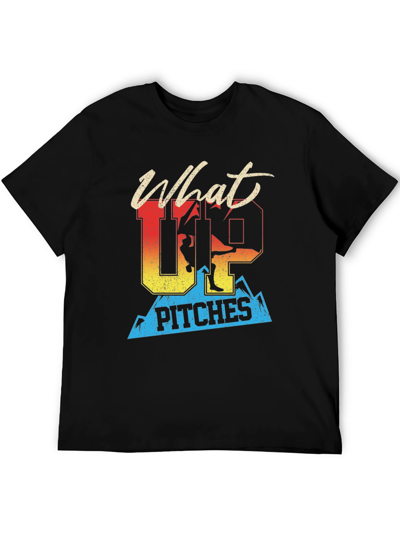 What Up Pitches T-Shirt | Skiing Graphic Tee