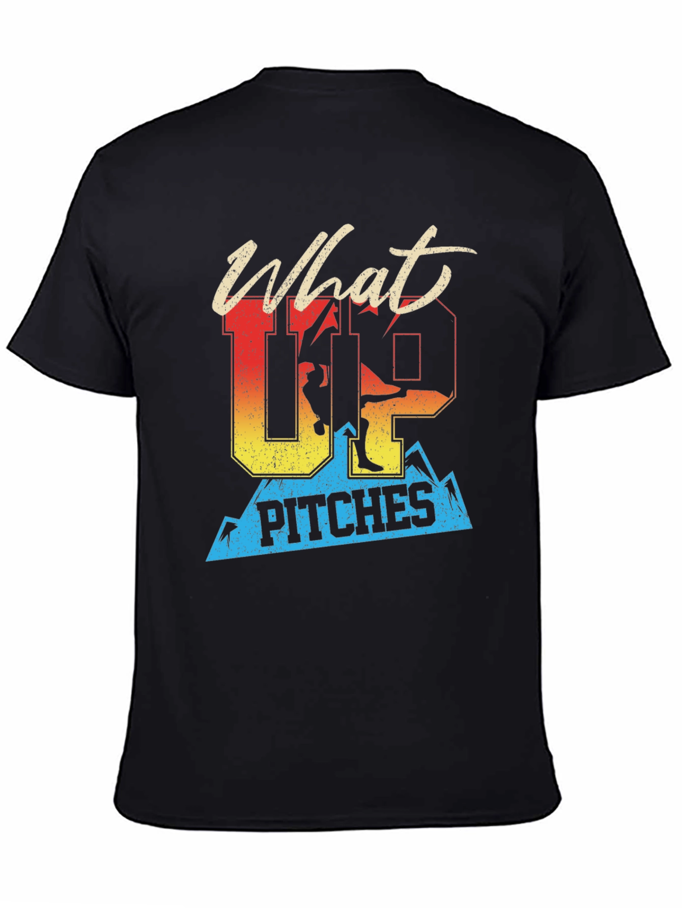 What Up Pitches T-Shirt | Skiing Graphic Tee
