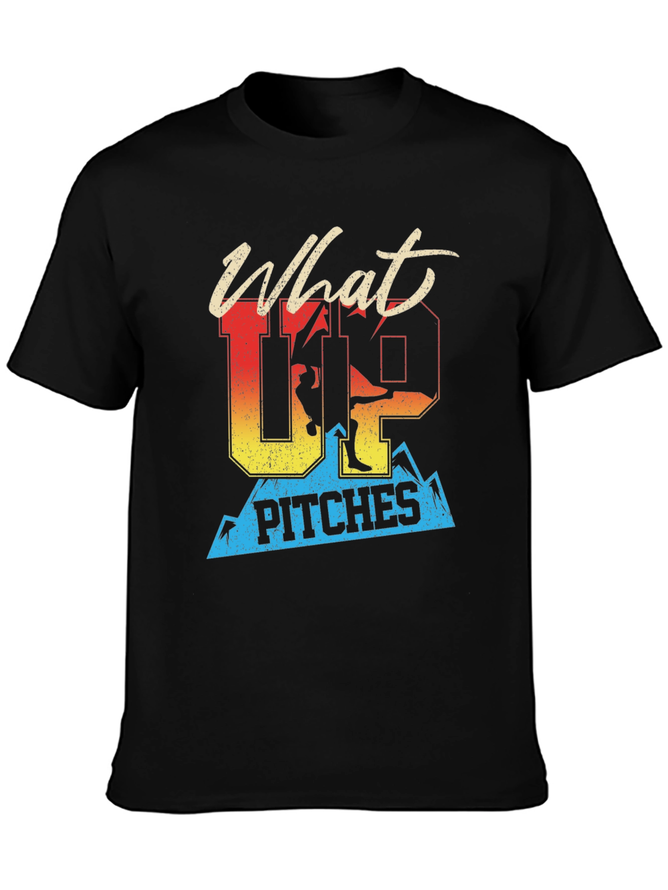 What Up Pitches T-Shirt | Skiing Graphic Tee