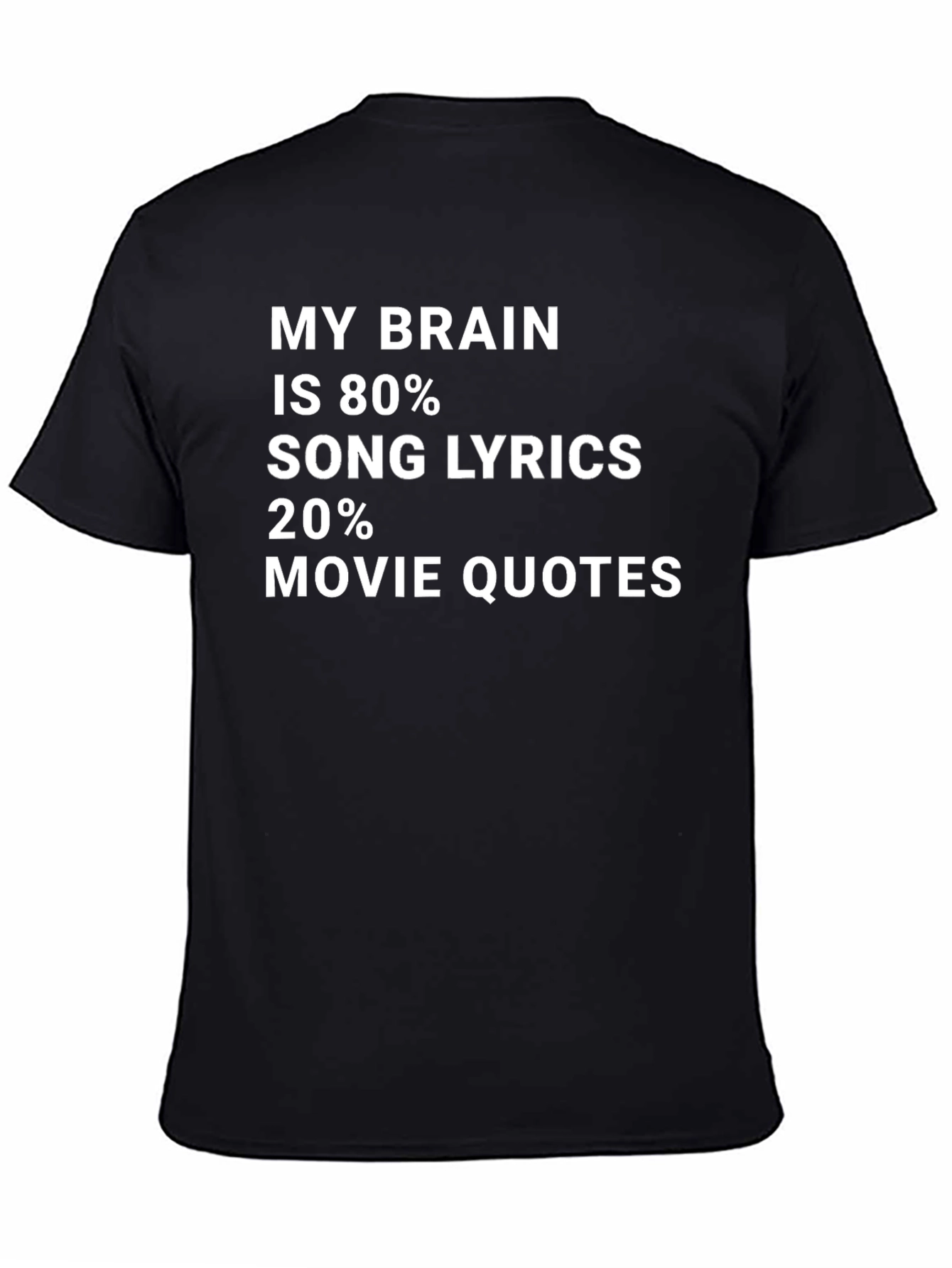My Brain Song Lyrics Movie Quotes T-Shirt