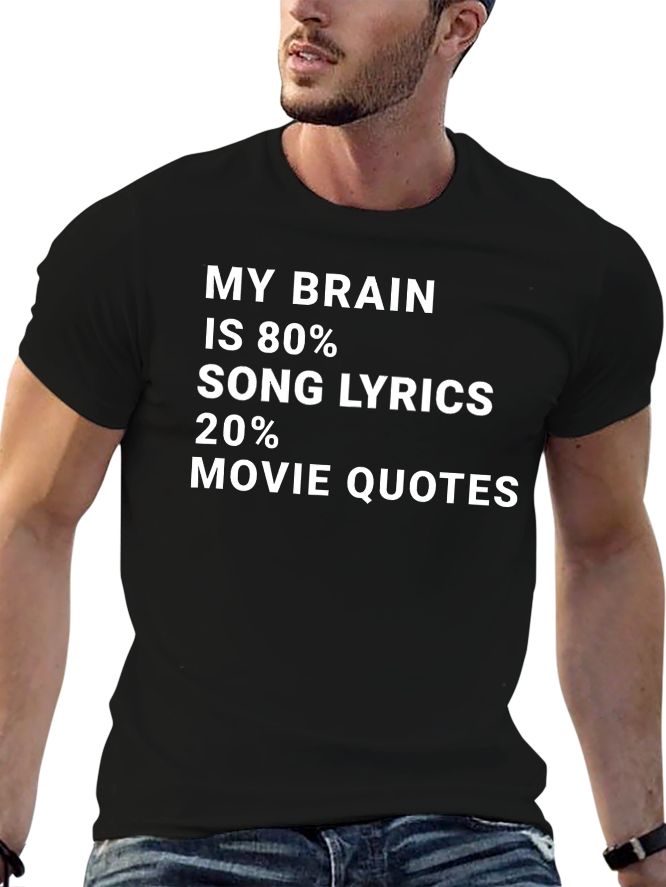 My Brain Song Lyrics Movie Quotes T-Shirt