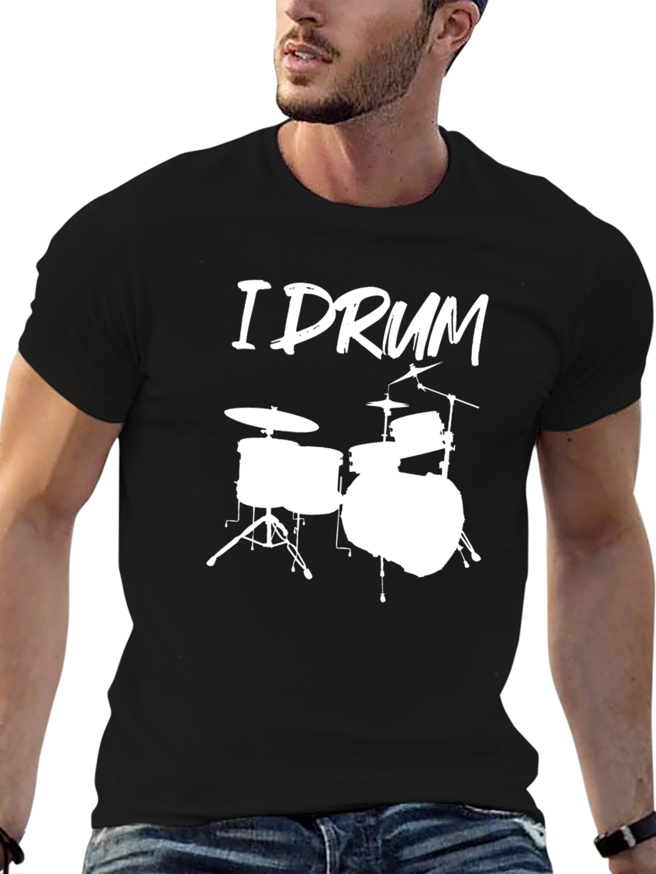 I Drum T-Shirt - Music Lover Tee