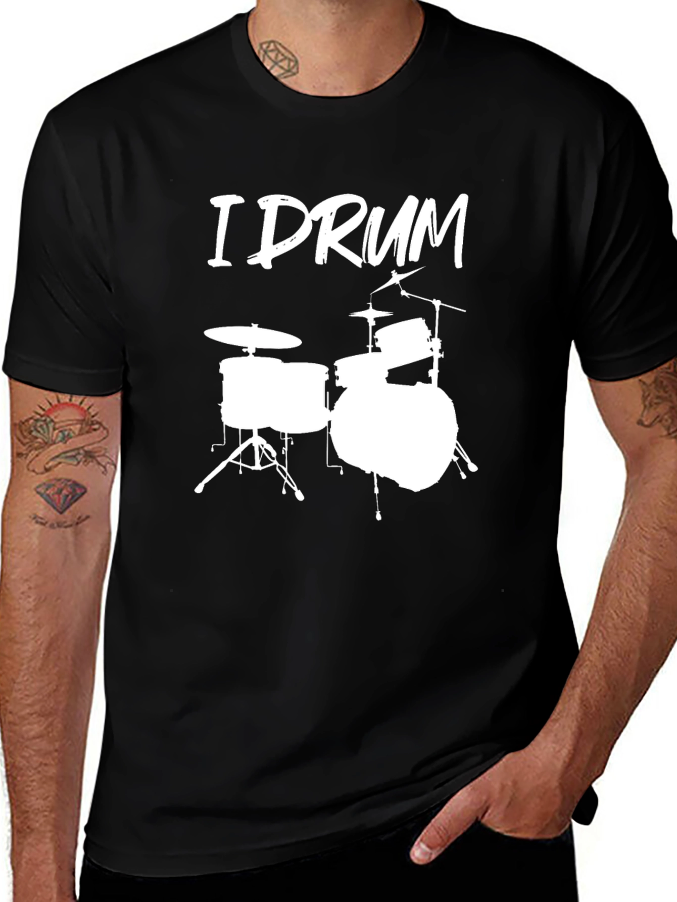 I Drum T-Shirt - Music Lover Tee