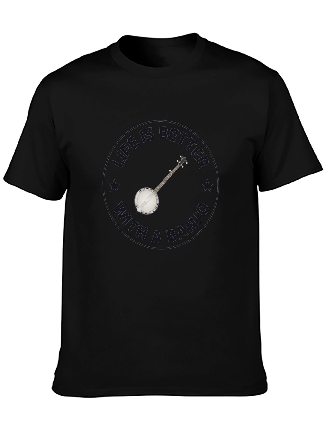 Banjo Music Graphic Tee