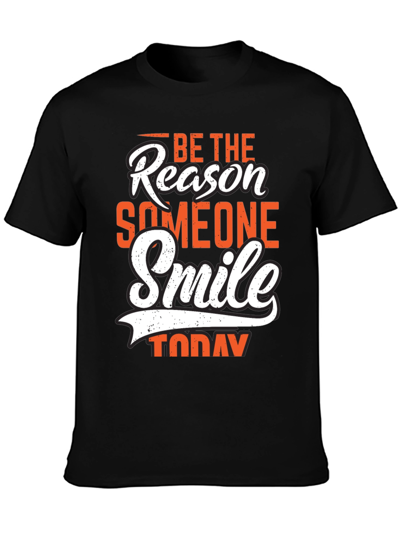 Be The Reason Someone Smiles Black T-Shirt