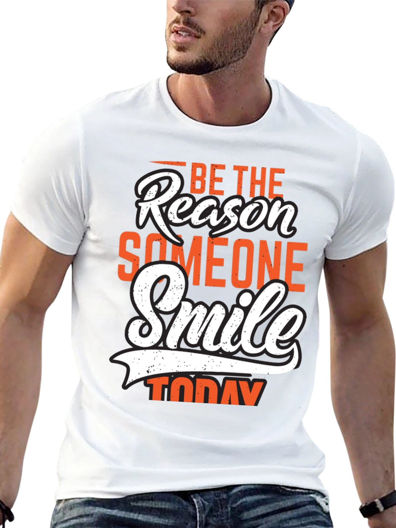 Be The Reason Someone Smiles Black T-Shirt