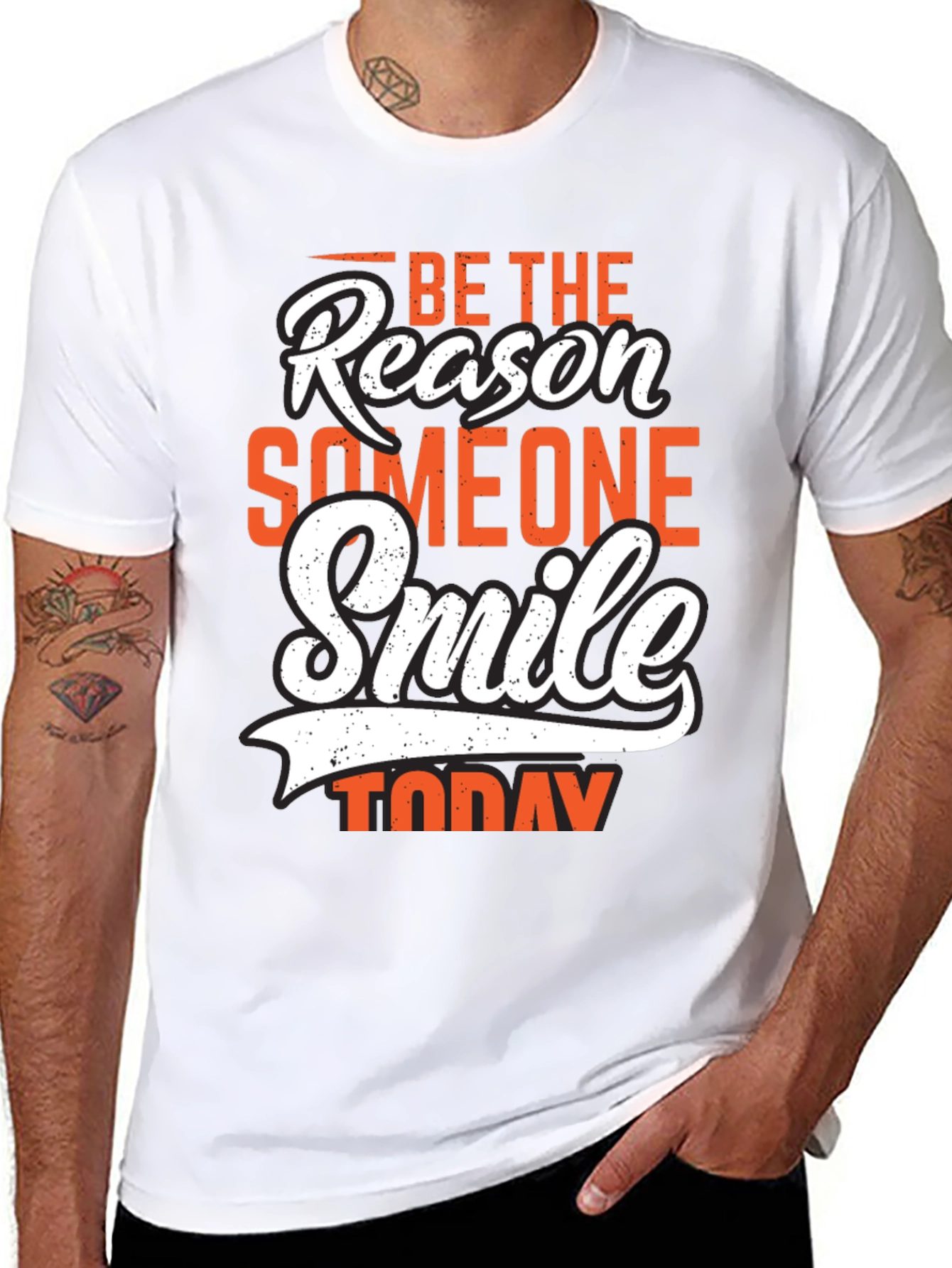 Be The Reason Someone Smiles Black T-Shirt