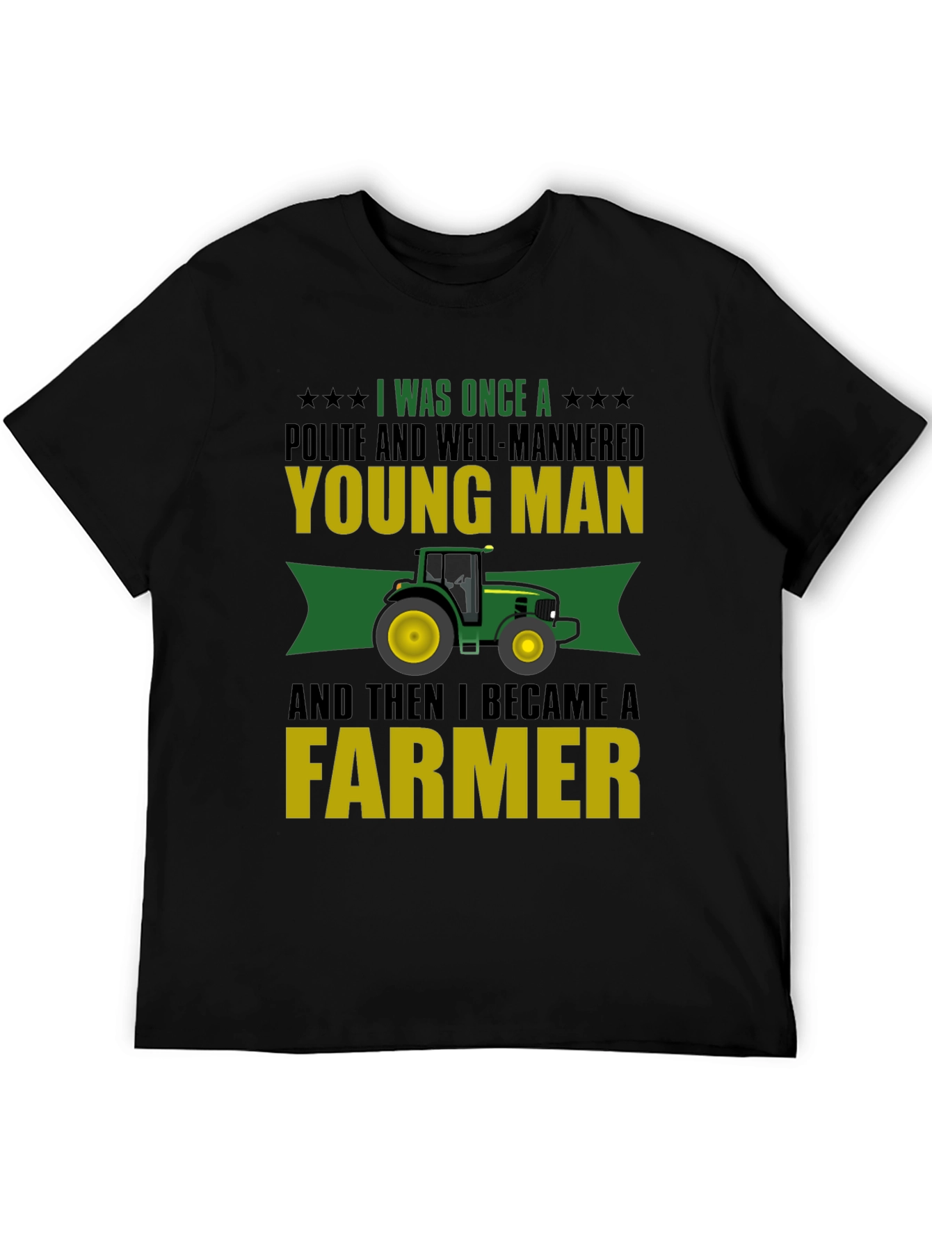 Farmer T-Shirt: Young Man to Farmer Tee