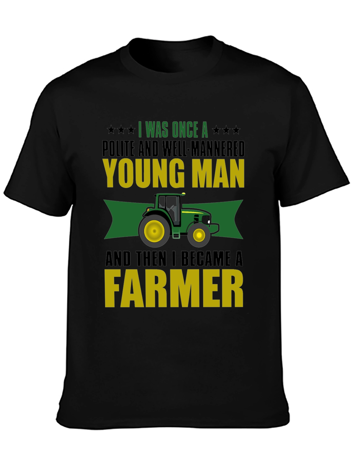 Farmer T-Shirt: Young Man to Farmer Tee