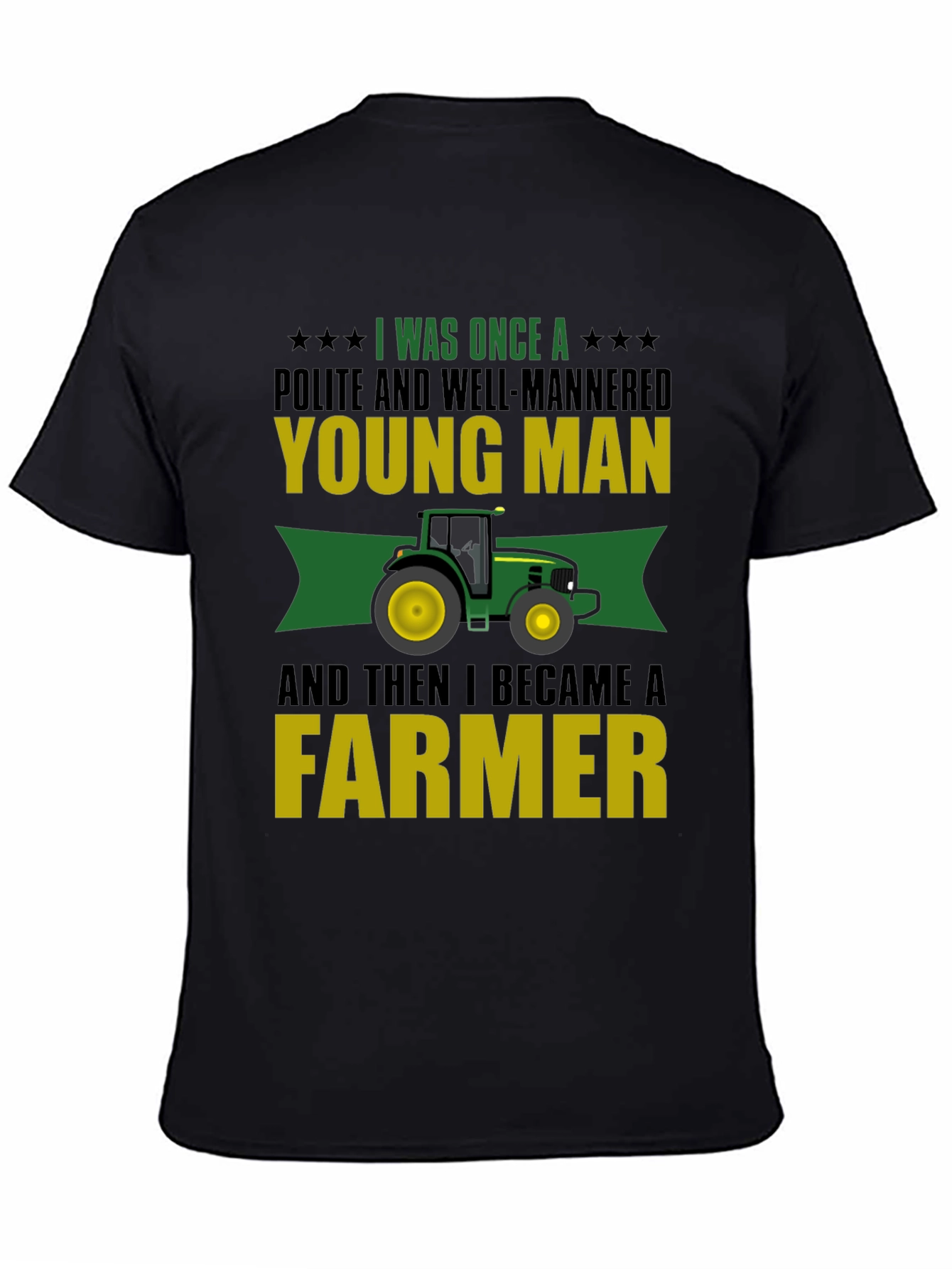 Farmer T-Shirt: Young Man to Farmer Tee