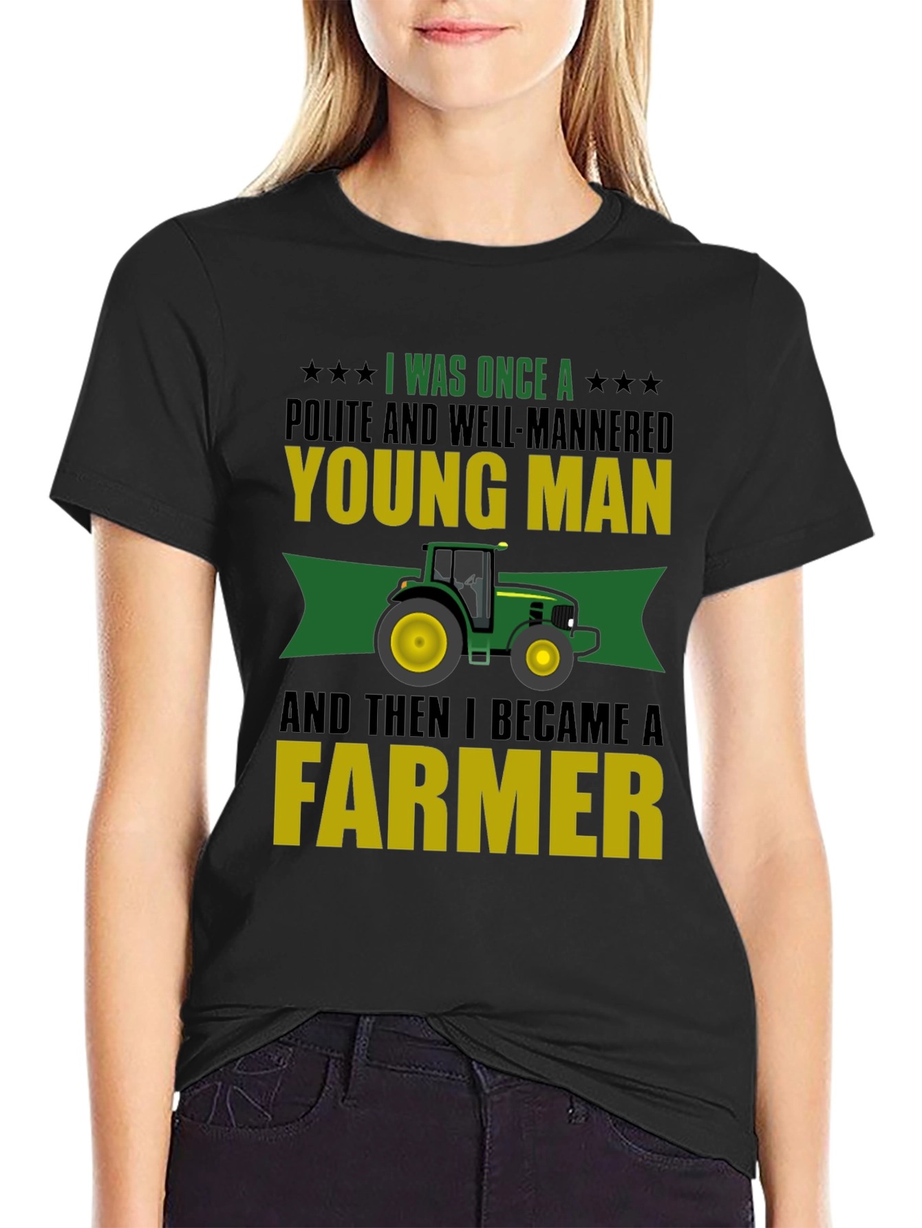 Farmer T-Shirt: Young Man to Farmer Tee