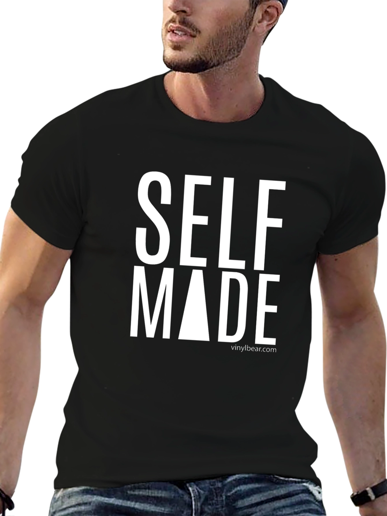 Self Made Graphic Tee - Black