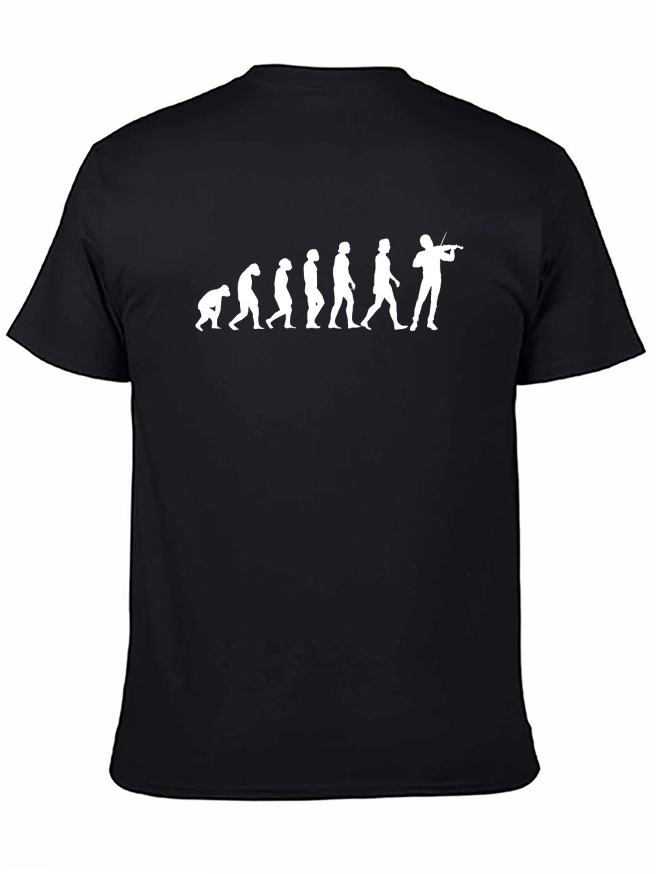 Evolution of a Musician Black T-Shirt