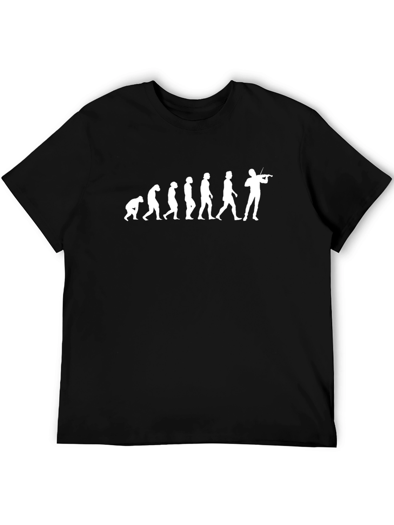 Evolution of a Musician Black T-Shirt