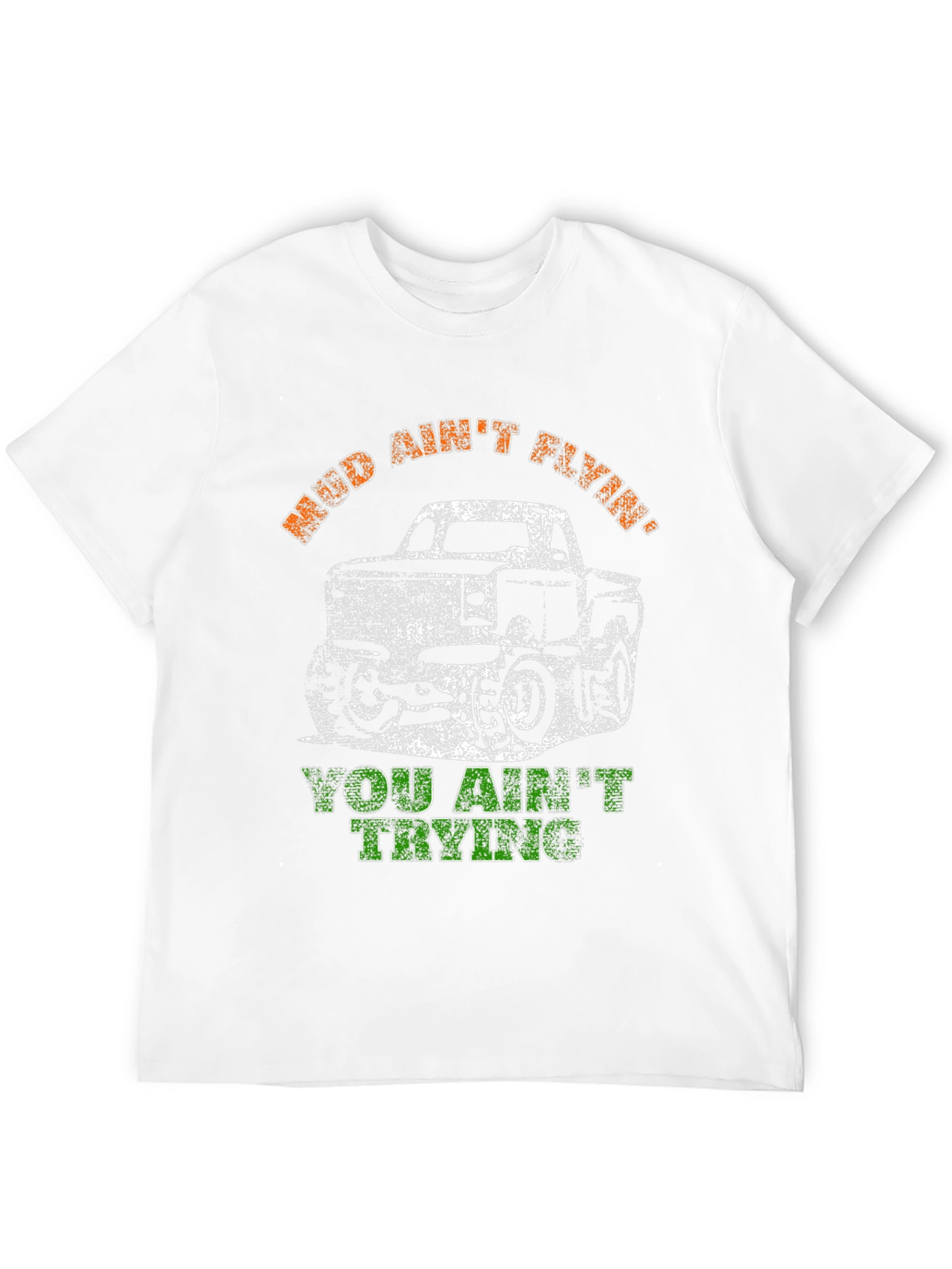 Mud Aint Flying Truck Graphic Tee