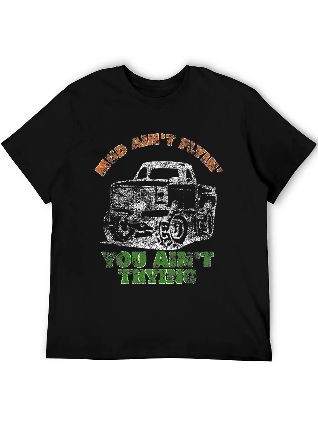Mud Aint Flying Truck Graphic Tee
