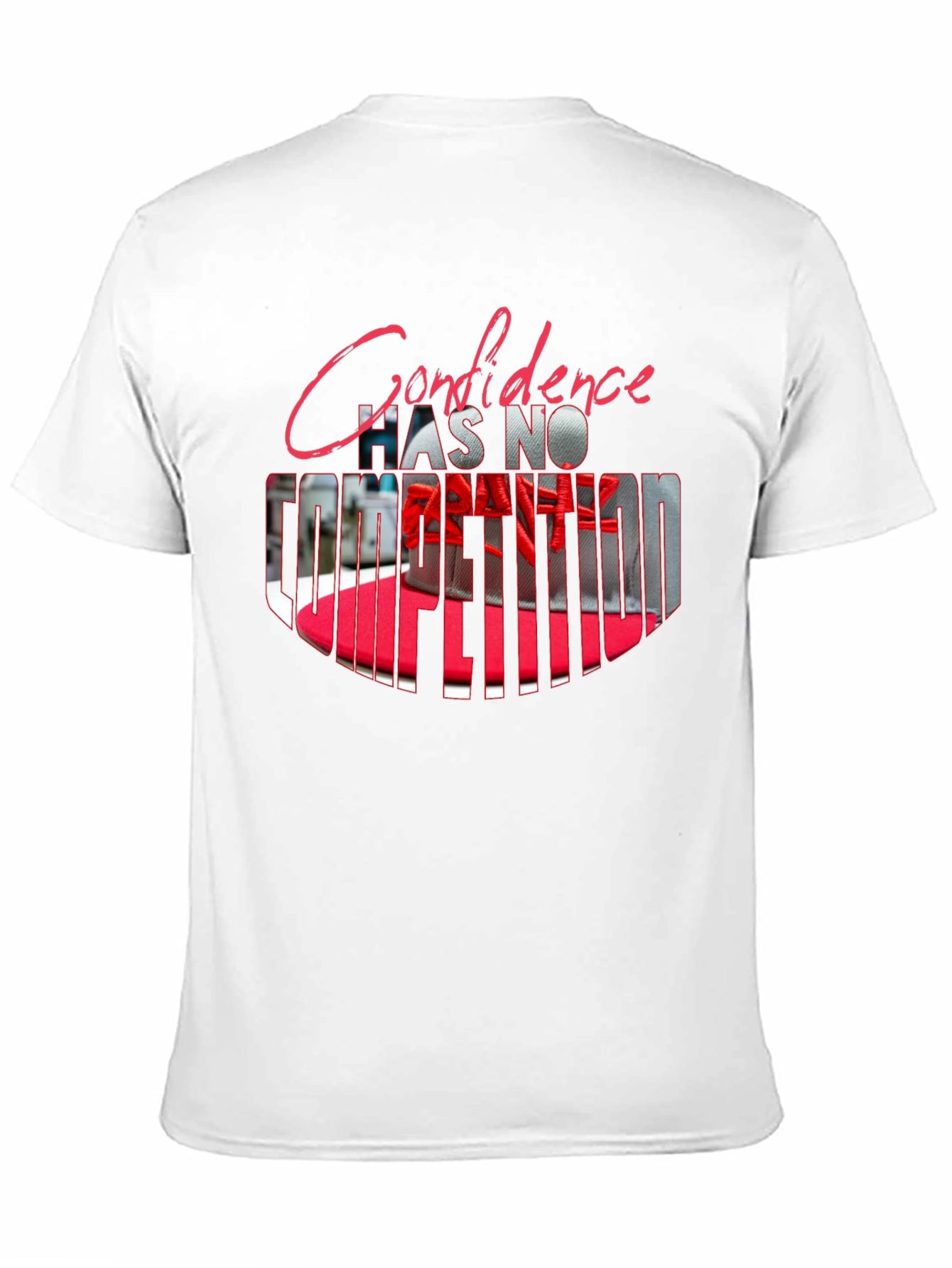 Confidence T-Shirt - Mens Black Graphic Tee