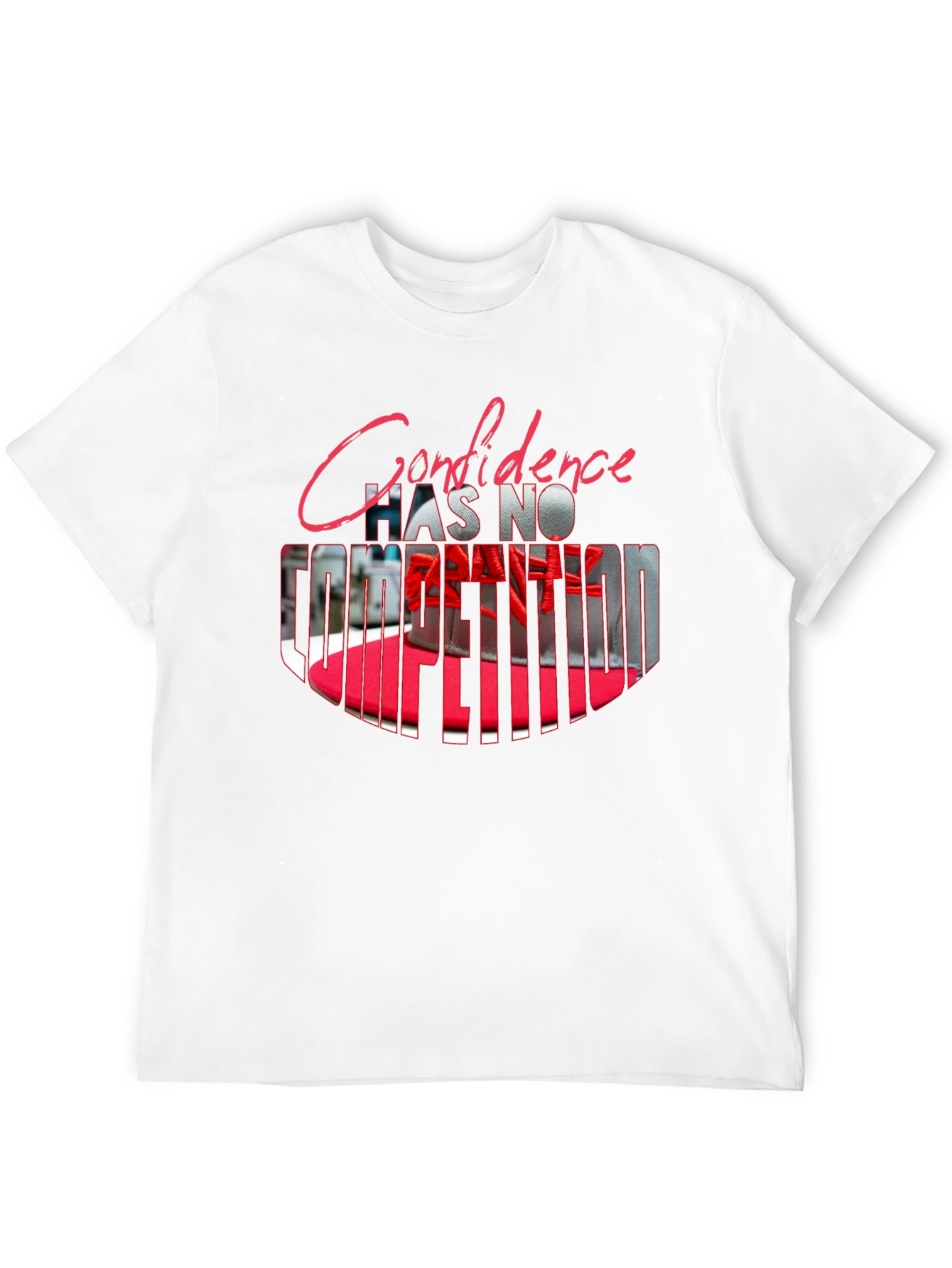 Confidence T-Shirt - Mens Black Graphic Tee
