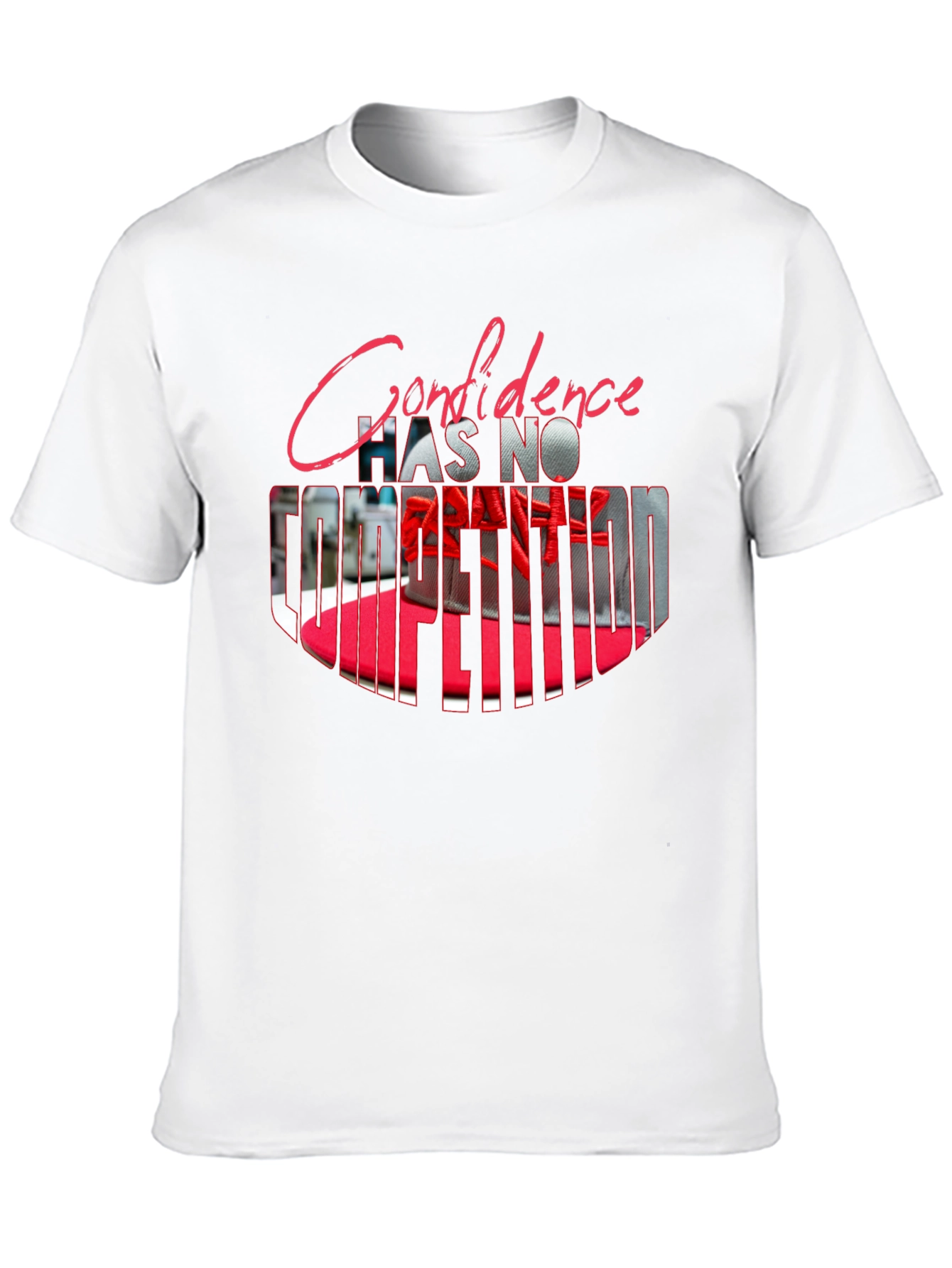 Confidence T-Shirt - Mens Black Graphic Tee