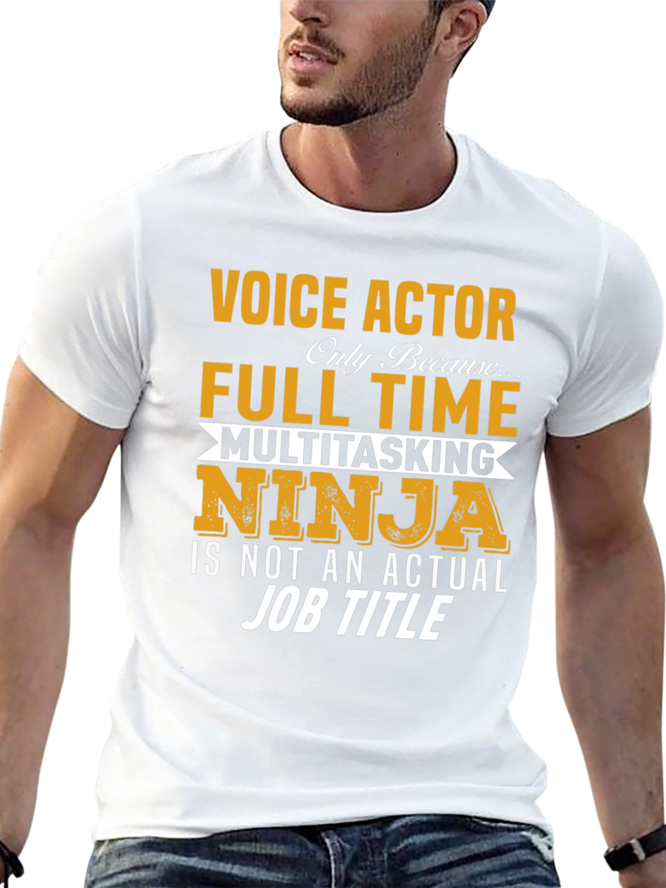 Voice Actor Multitasking Ninja T-Shirt