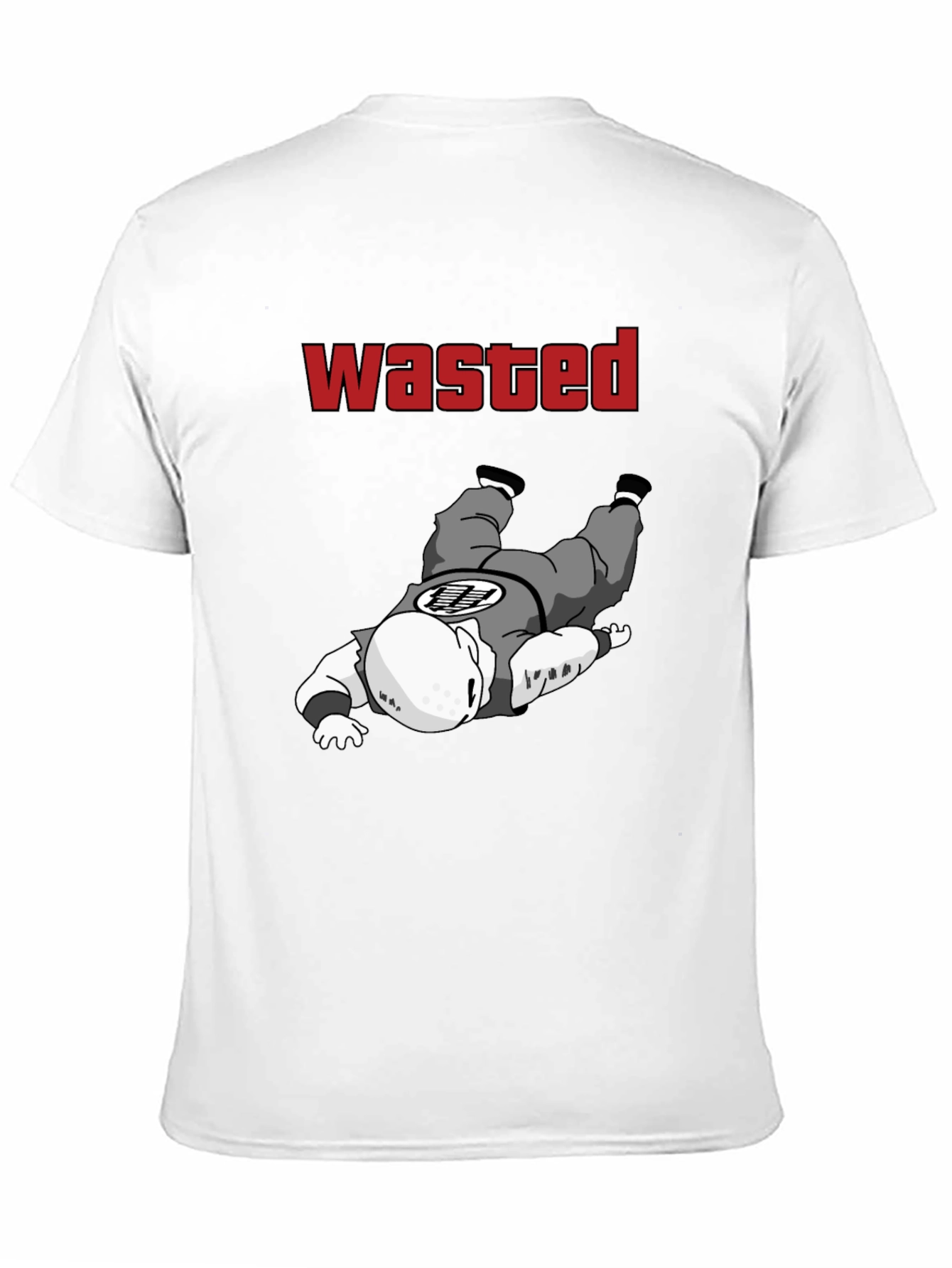 Wasted Krillin Funny T-Shirt
