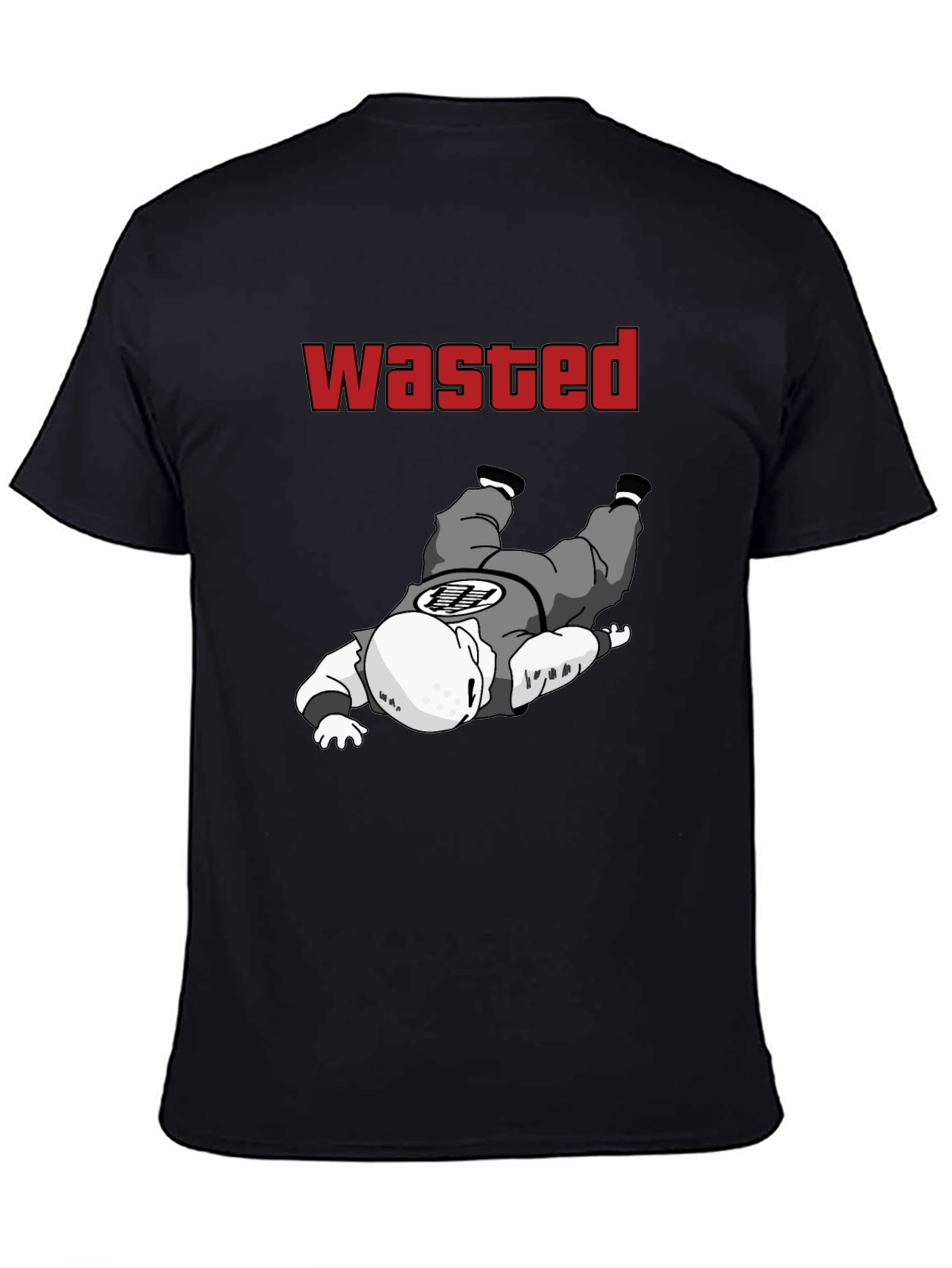 Wasted Krillin Funny T-Shirt