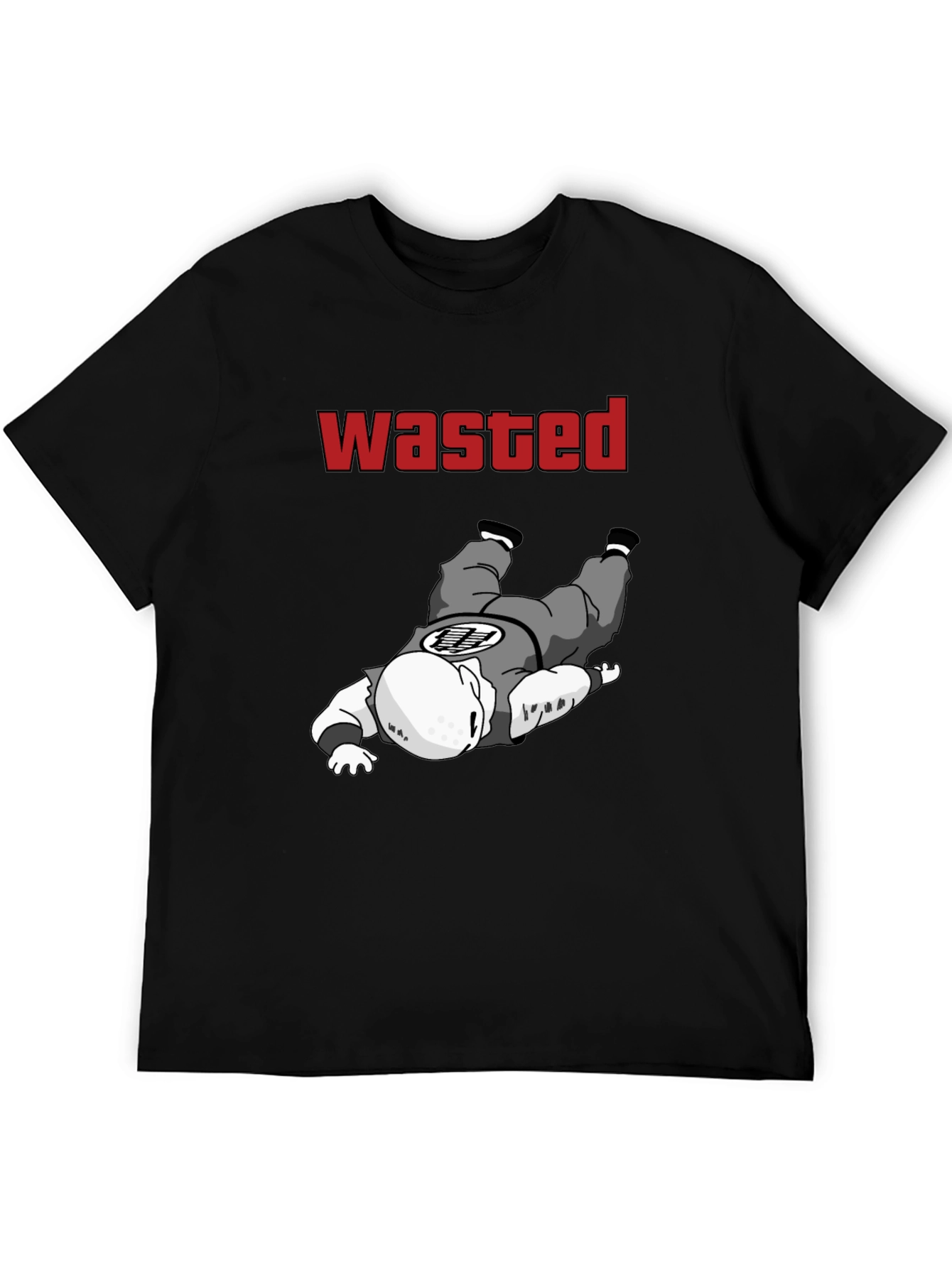 Wasted Krillin Funny T-Shirt
