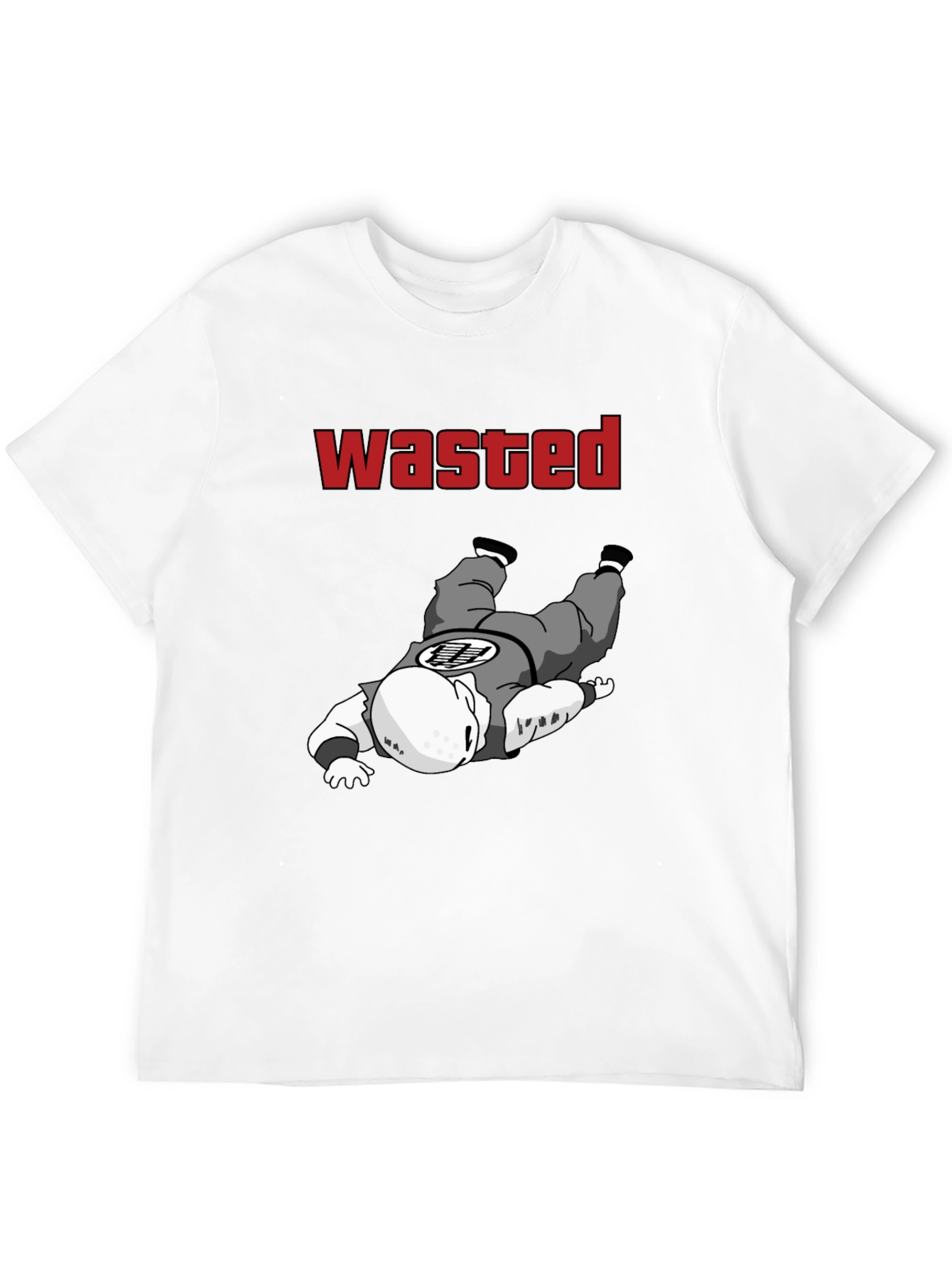 Wasted Krillin Funny T-Shirt