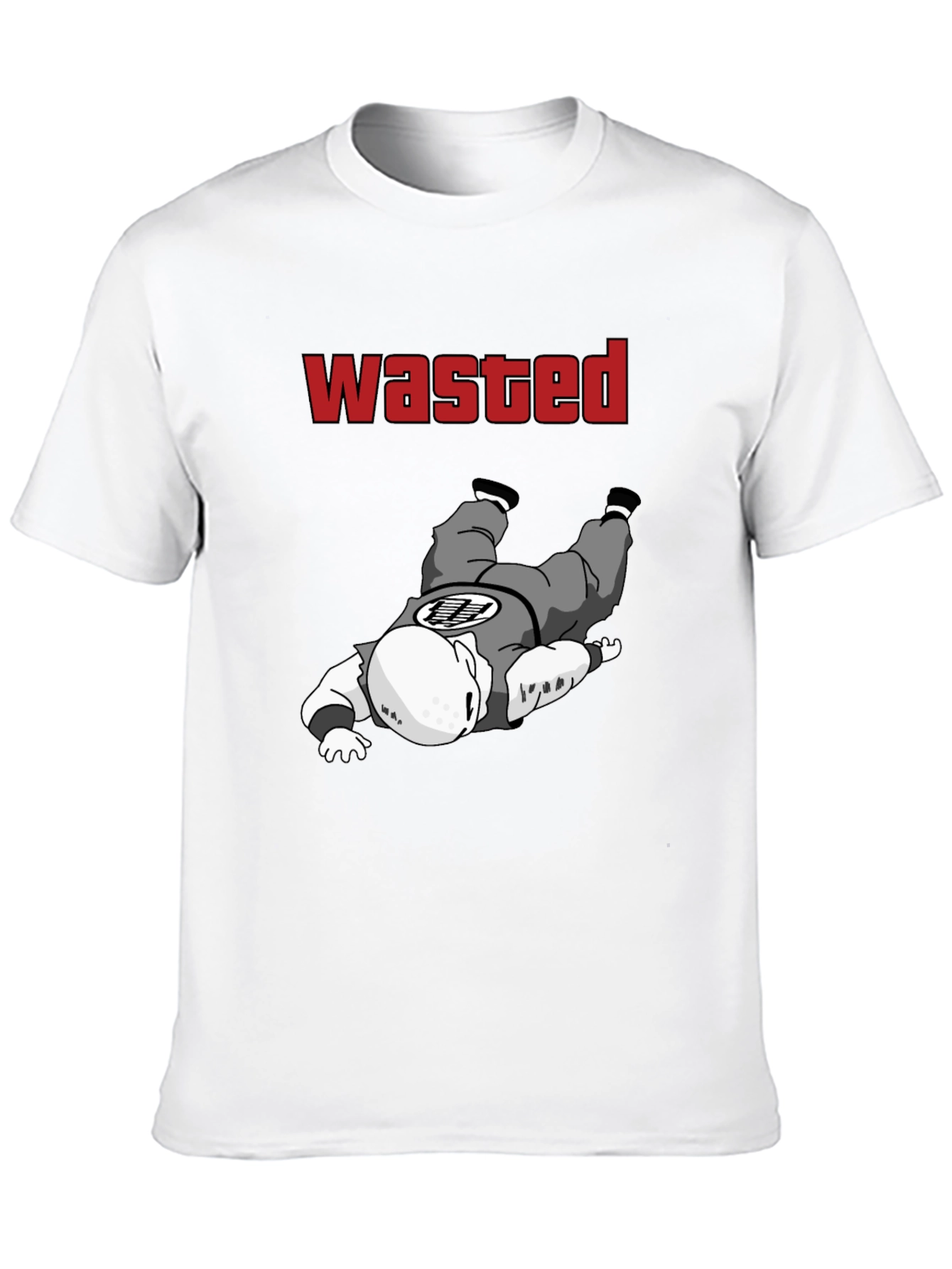 Wasted Krillin Funny T-Shirt