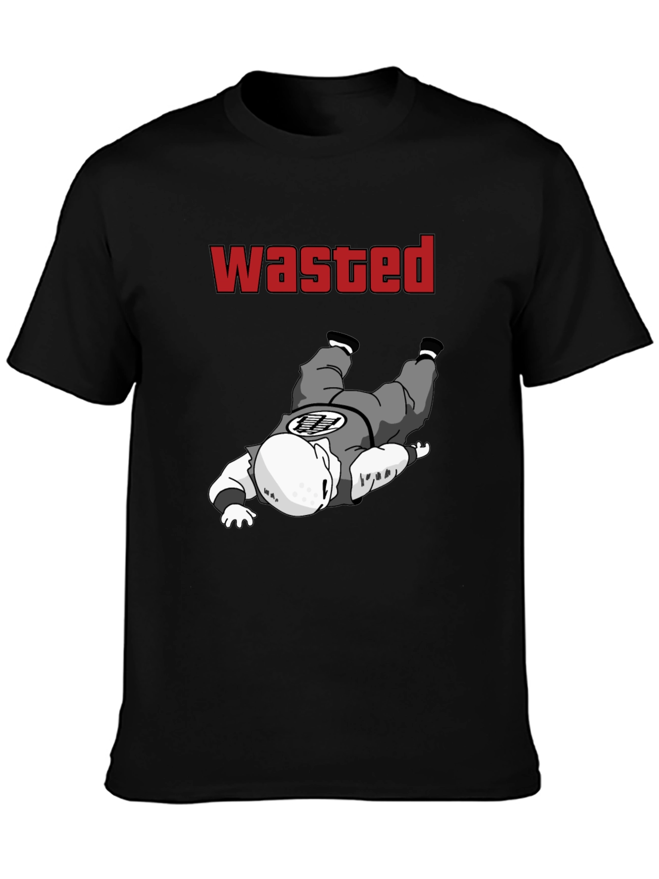 Wasted Krillin Funny T-Shirt