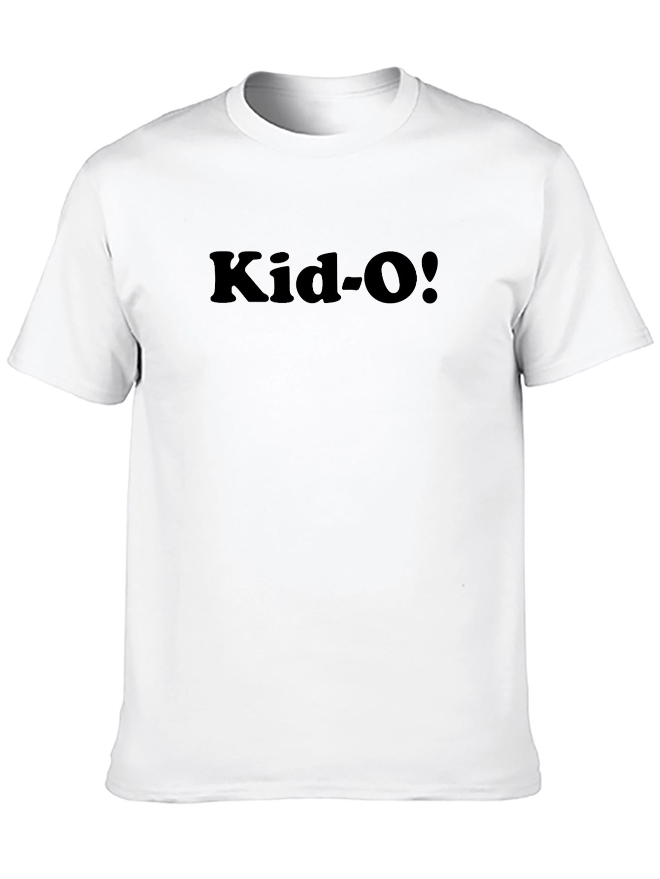 Kid-O! Graphic Tee - Soft Black T-Shirt