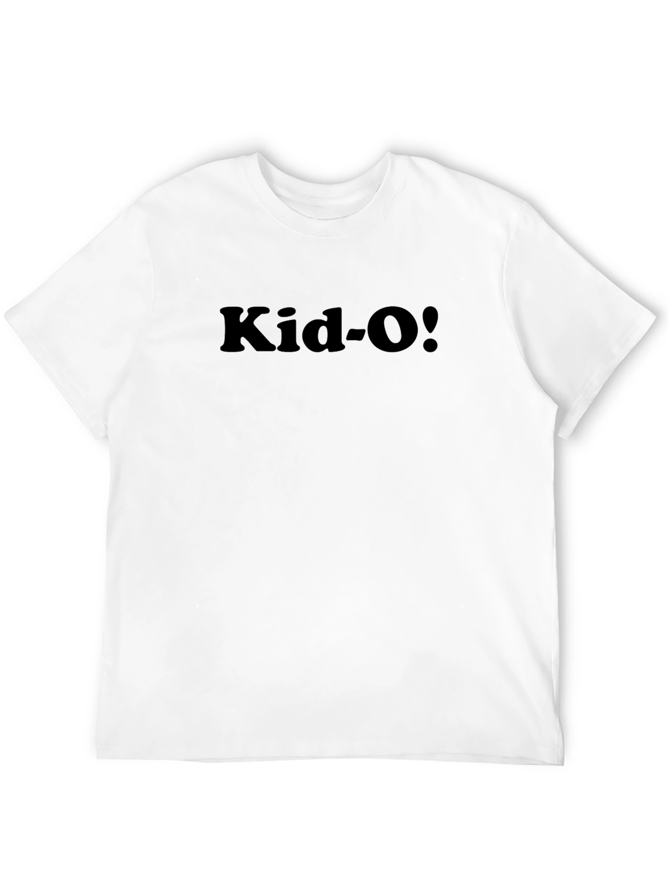 Kid-O! Graphic Tee - Soft Black T-Shirt