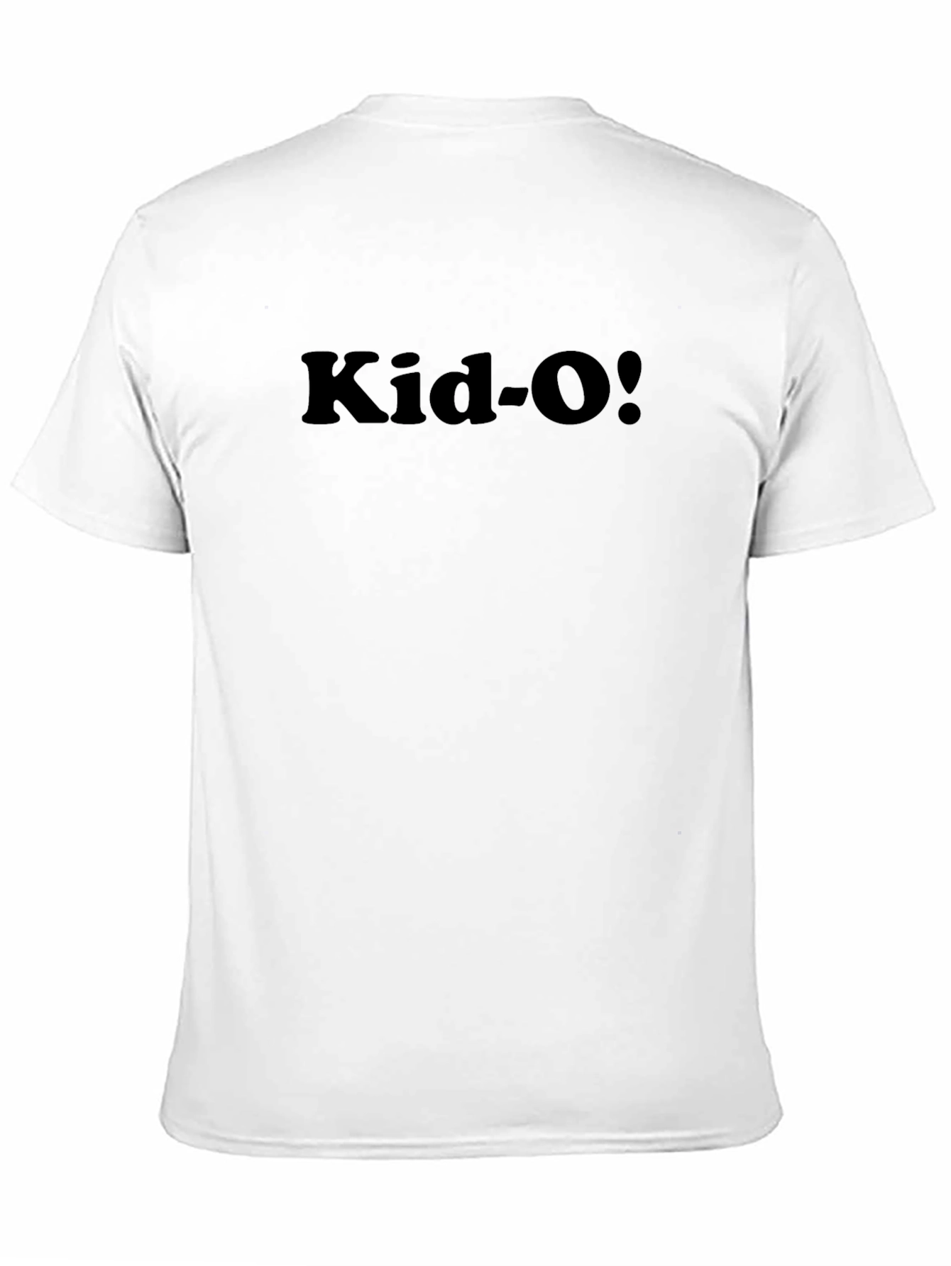 Kid-O! Graphic Tee - Soft Black T-Shirt